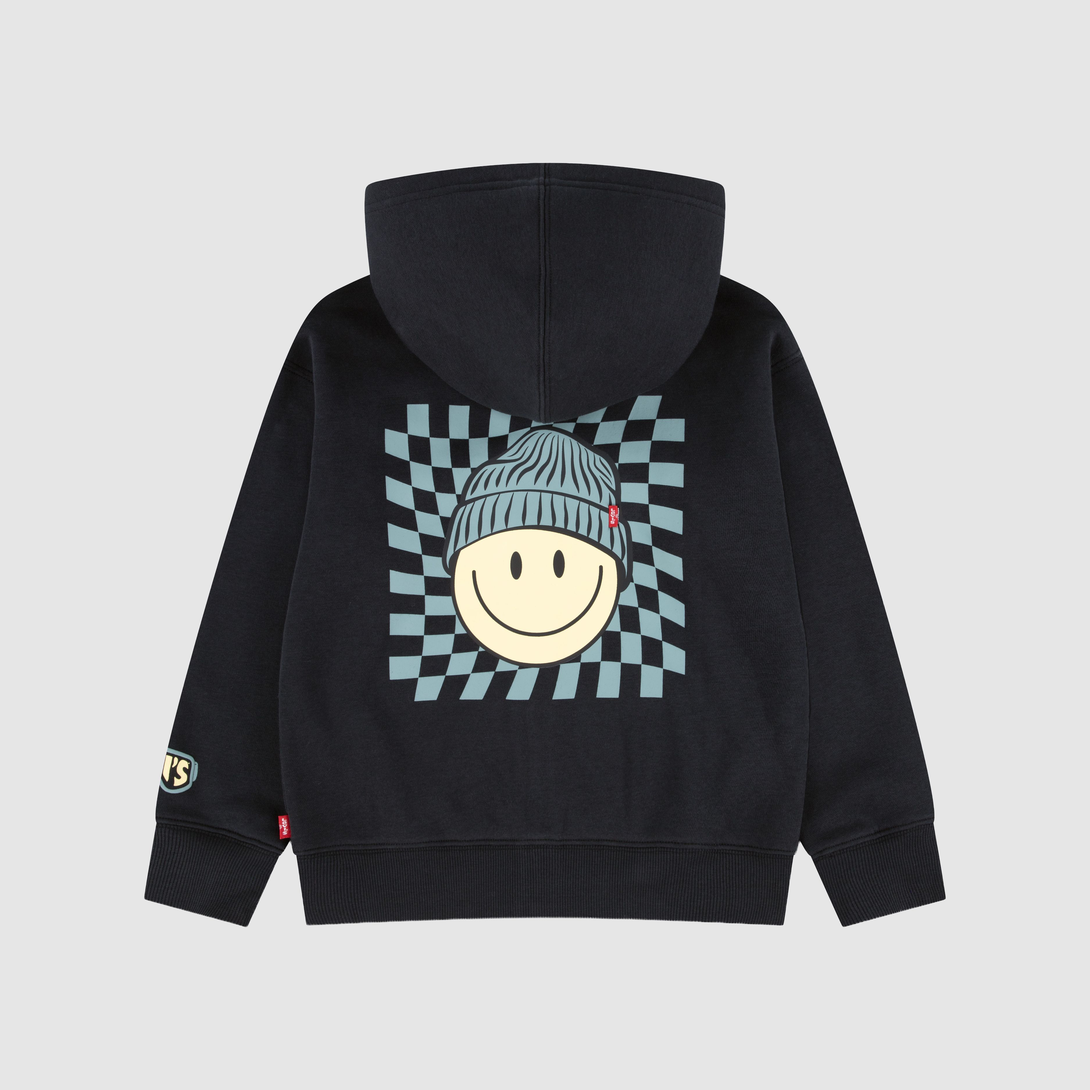Winter Smiley Hoodie Little Boys 4-7 2