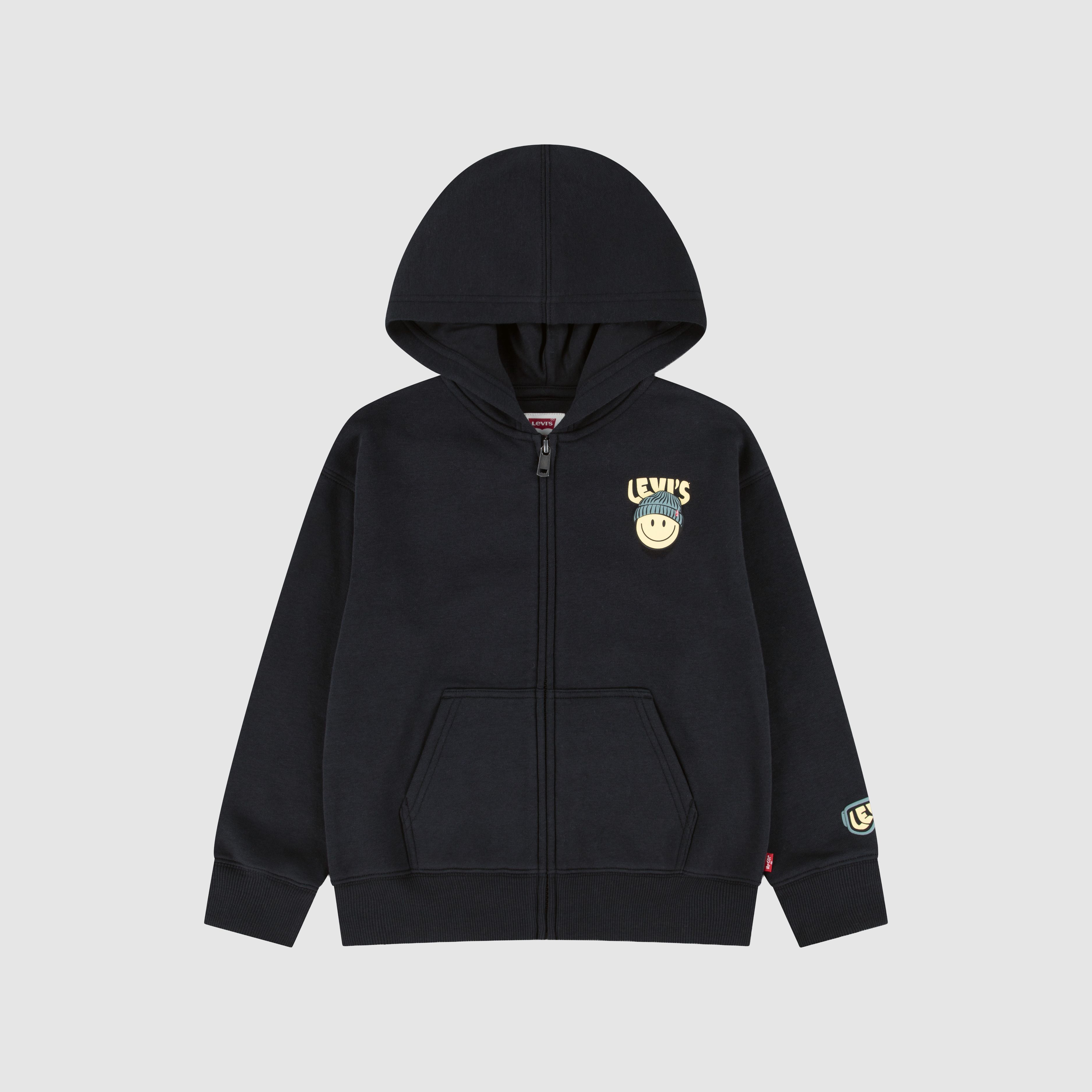 Winter Smiley Hoodie Little Boys 4-7 1