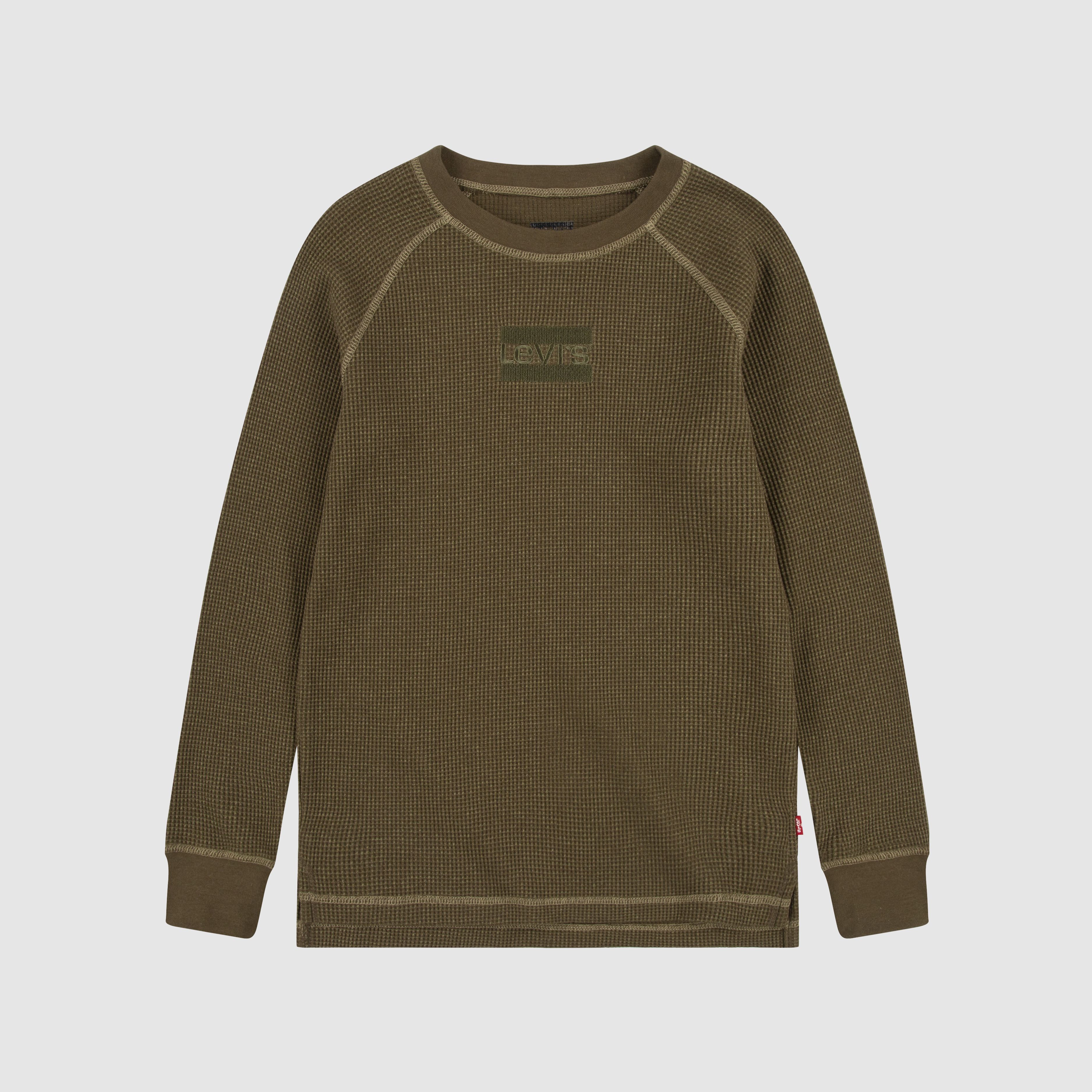 Levi's® Thermal Long Sleeve Big Boys Shirt S-XL 1