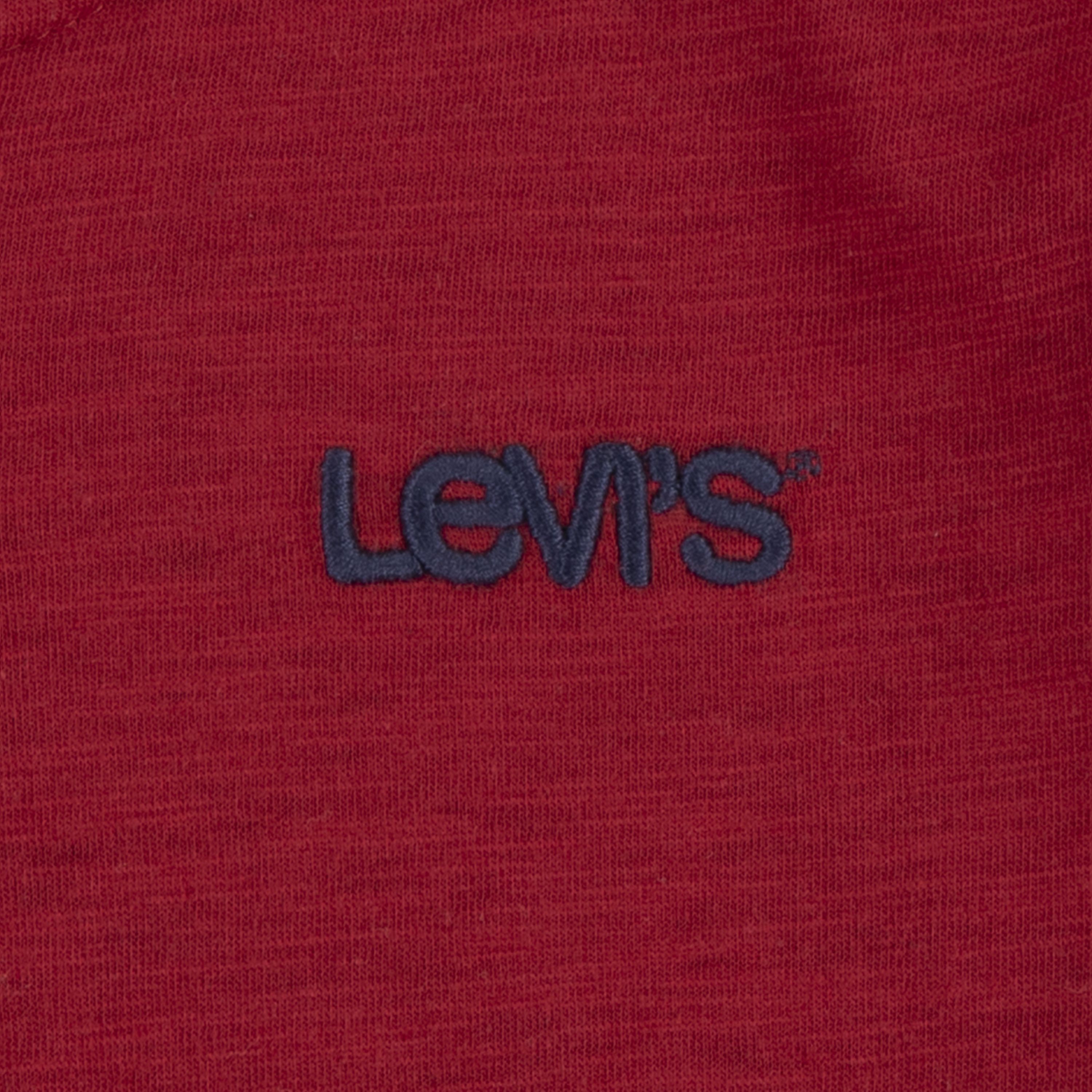 Long Sleeve Slub Henley Big Boys 8-20 3