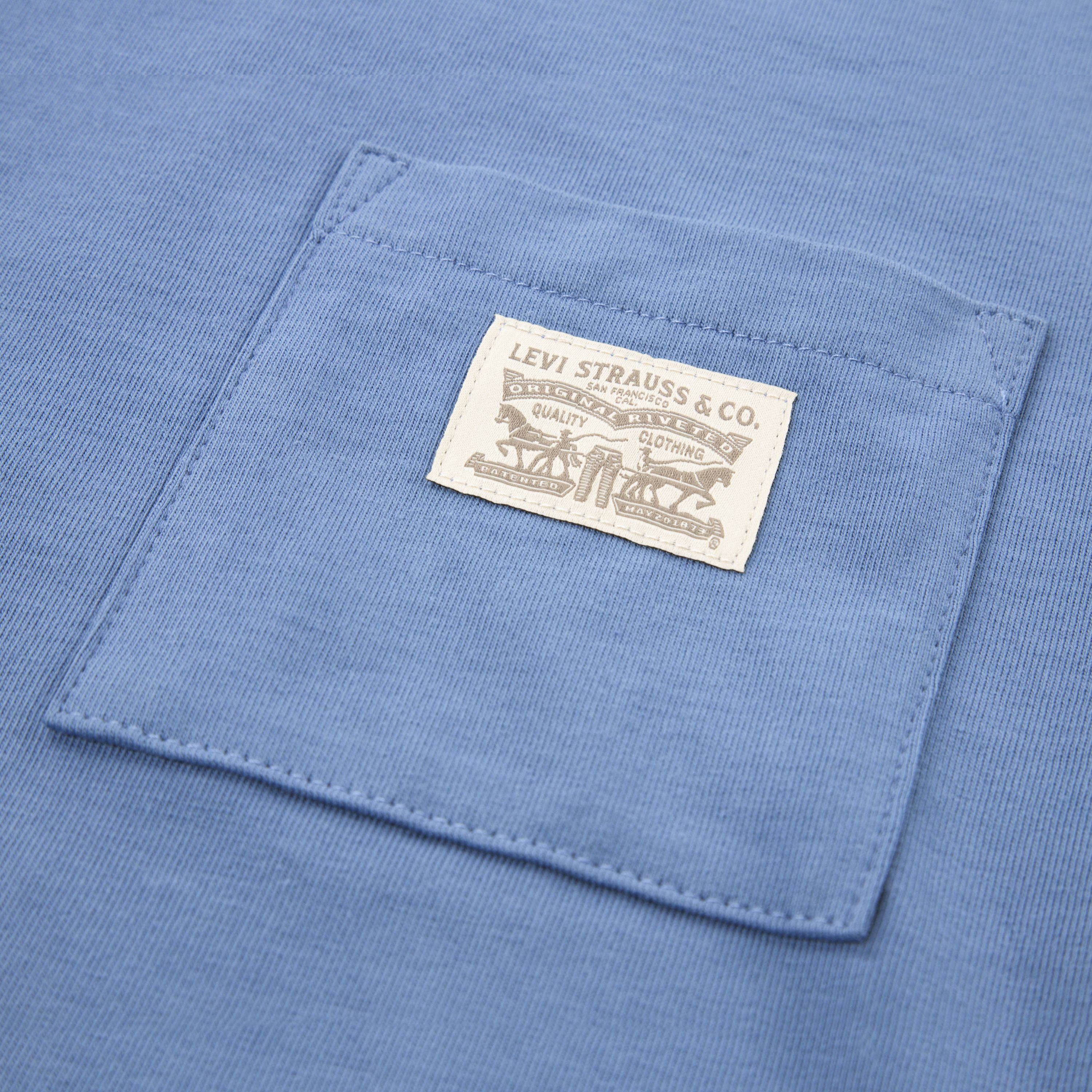 Curved Hem Pocket Tee Big Boys S-XL 3