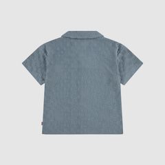 Knit Camp Shirt Toddler 2T-4T — Lead - Green 2