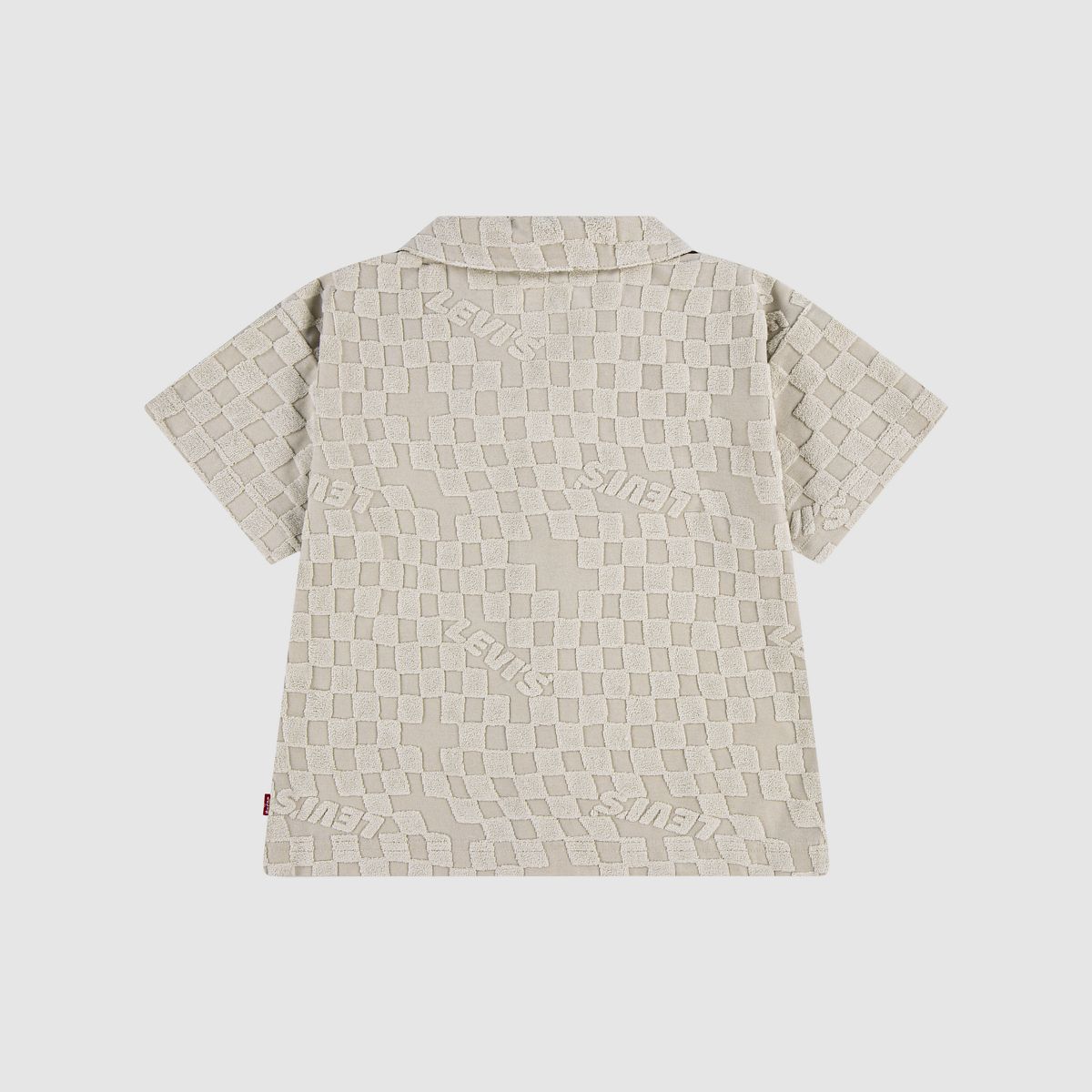 Knit Camp Shirt Toddler 2T-4T — Pumice Stone - Brown