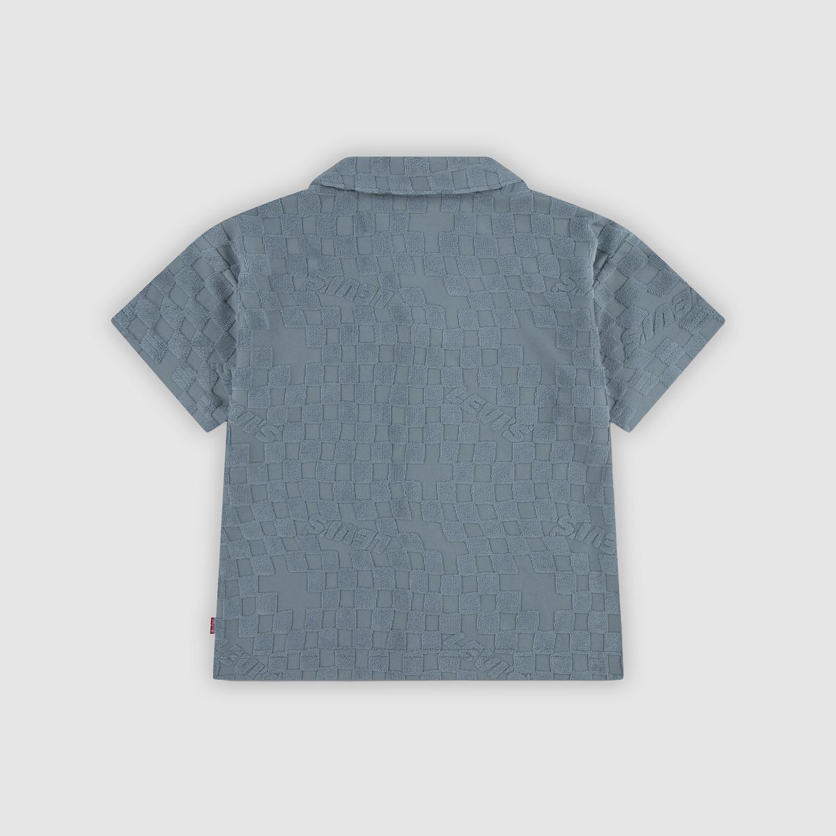 Knit Camp Shirt Little Boys 4-7 — Lead - Green