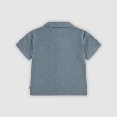 Knit Camp Shirt Little Boys 4-7 — Lead - Green 2