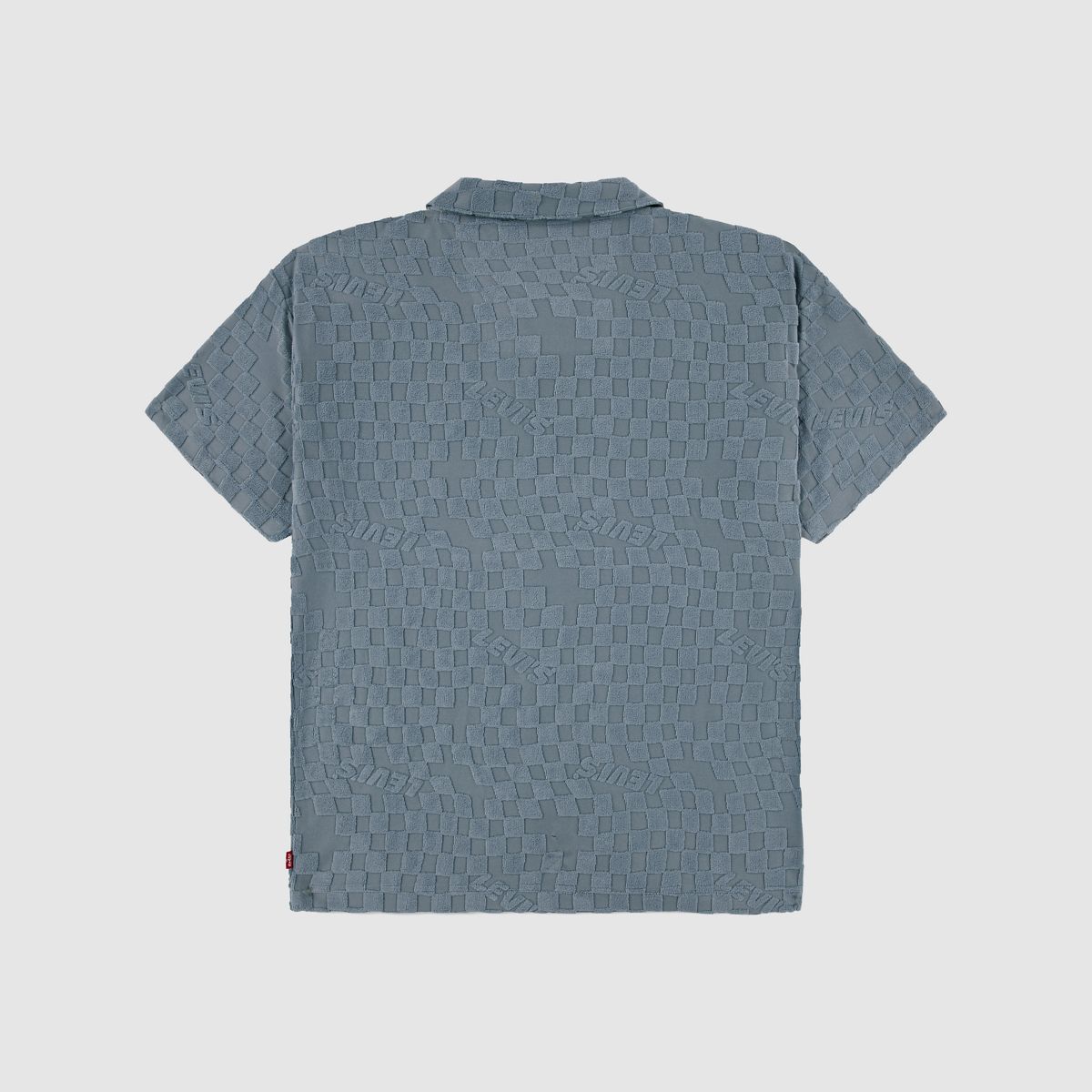 Knit Camp Shirt Big Boys 8-20 — Lead - Green