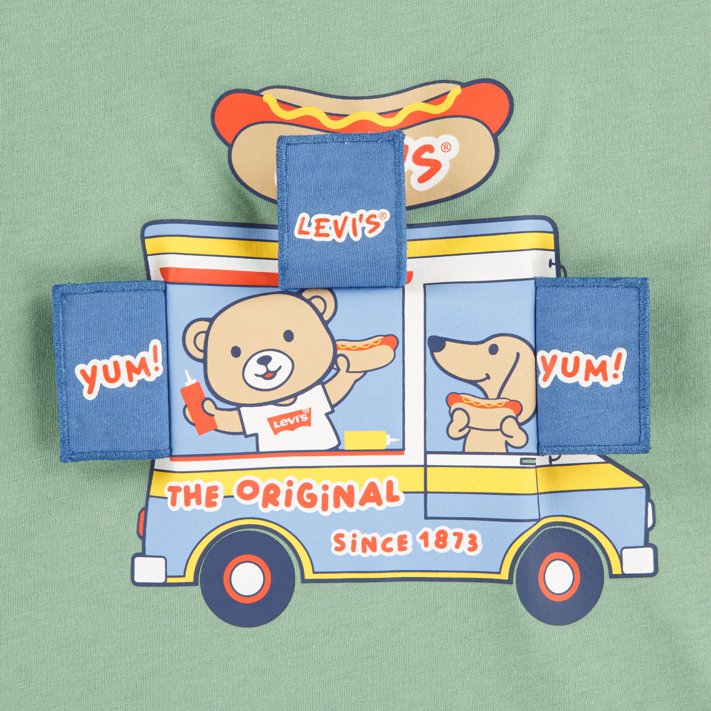 Hot Dog Truck Set Toddler Boys 2T-4T 3