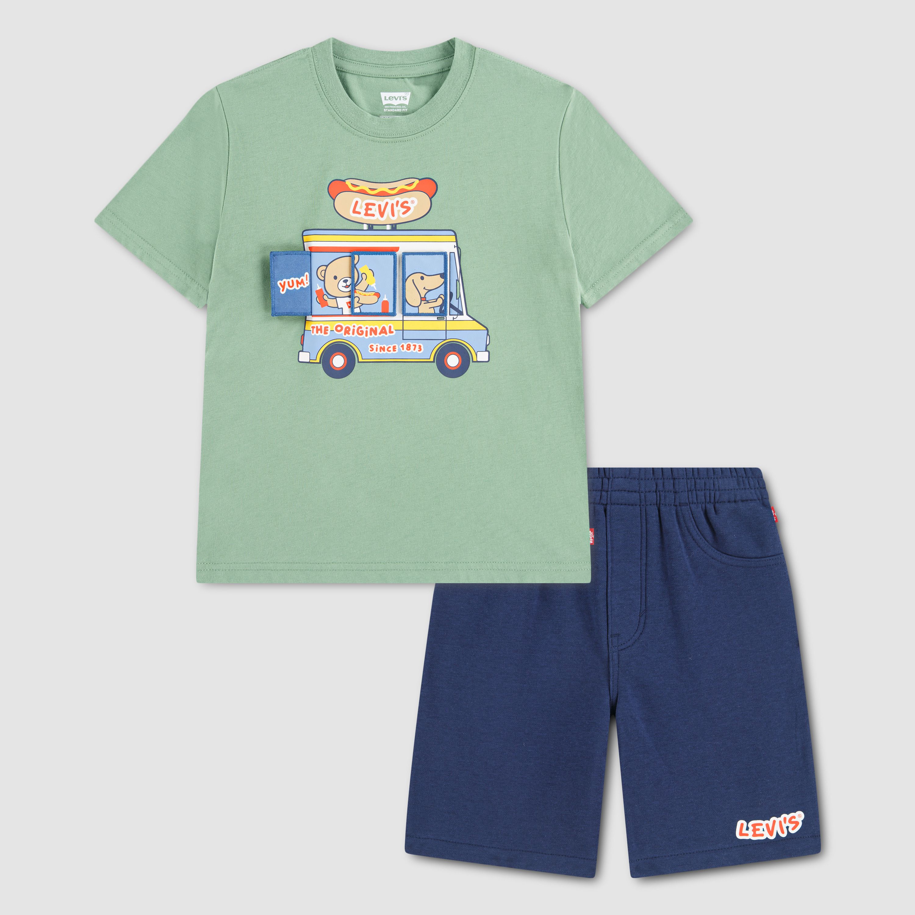 Hot Dog Truck Set Toddler Boys 2T-4T 1