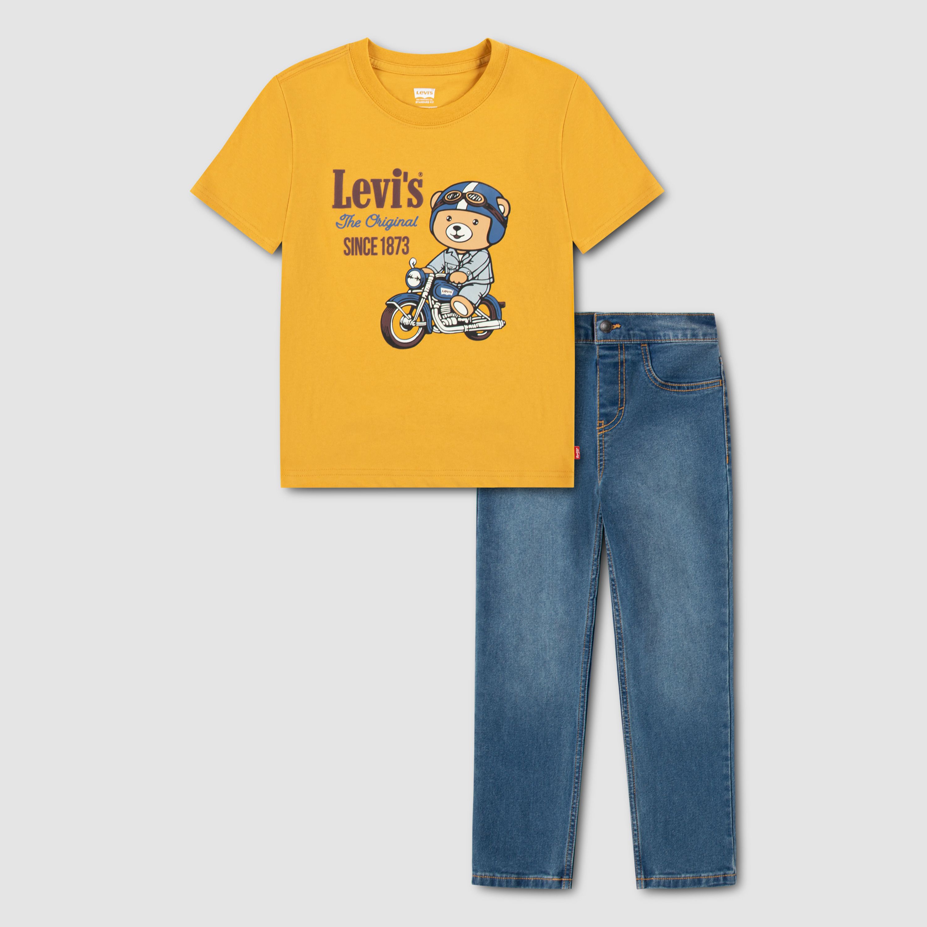 Moto Set Toddler Boys 2T-4T 1