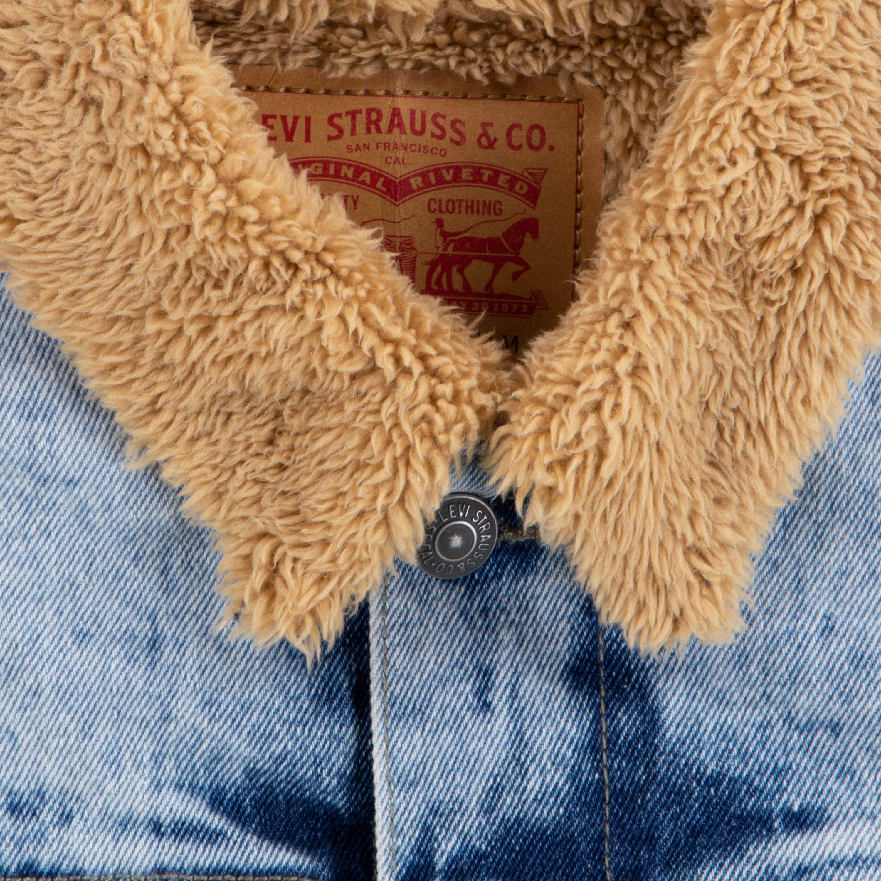 Sherpa Trucker Jacket Big Boys S-XL 3
