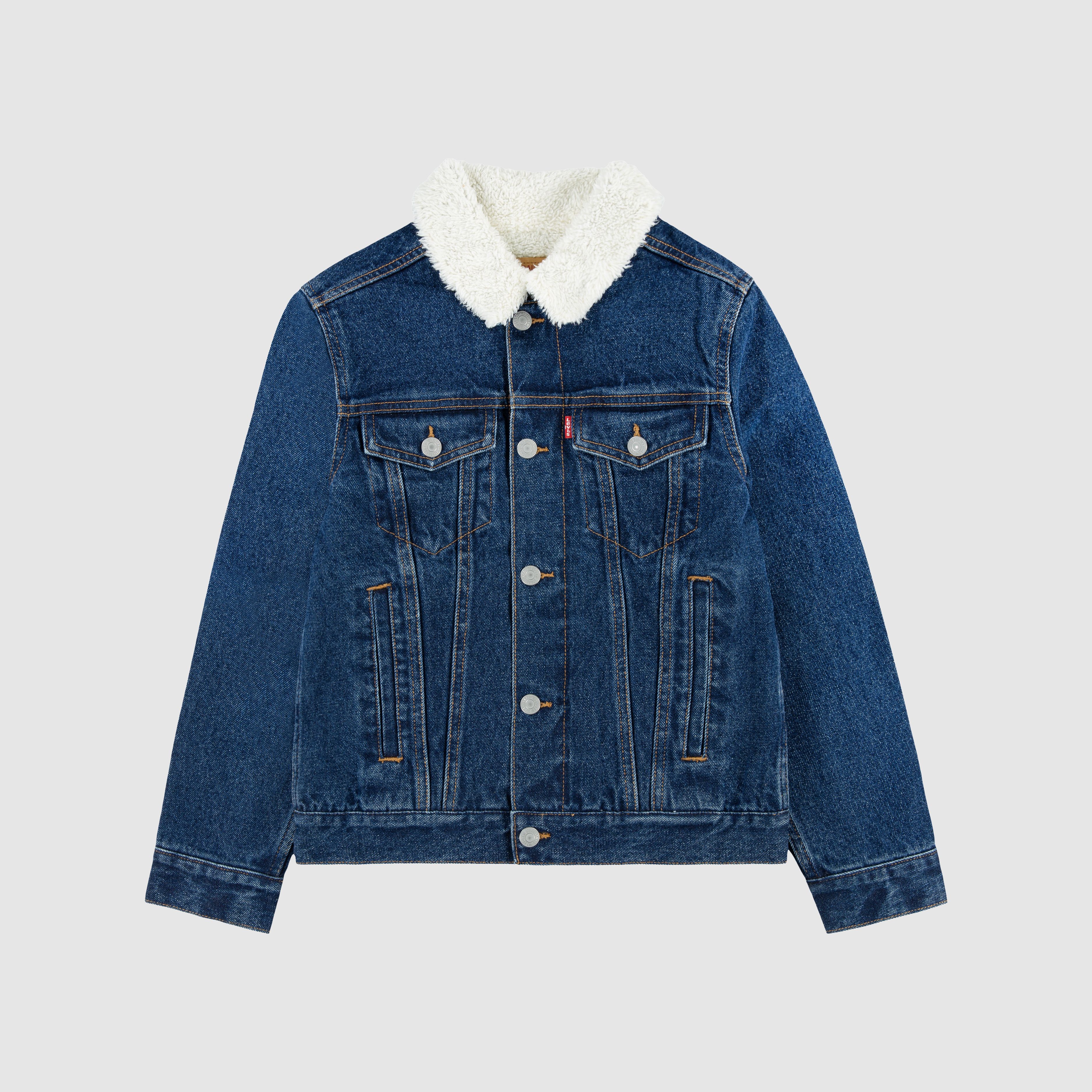 Levi's® Sherpa Trucker Jacket Big Boys S-XL 5