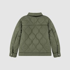 Quilted Trucker Jacket Big Boys 8-20 — Four Leaf Clover 5