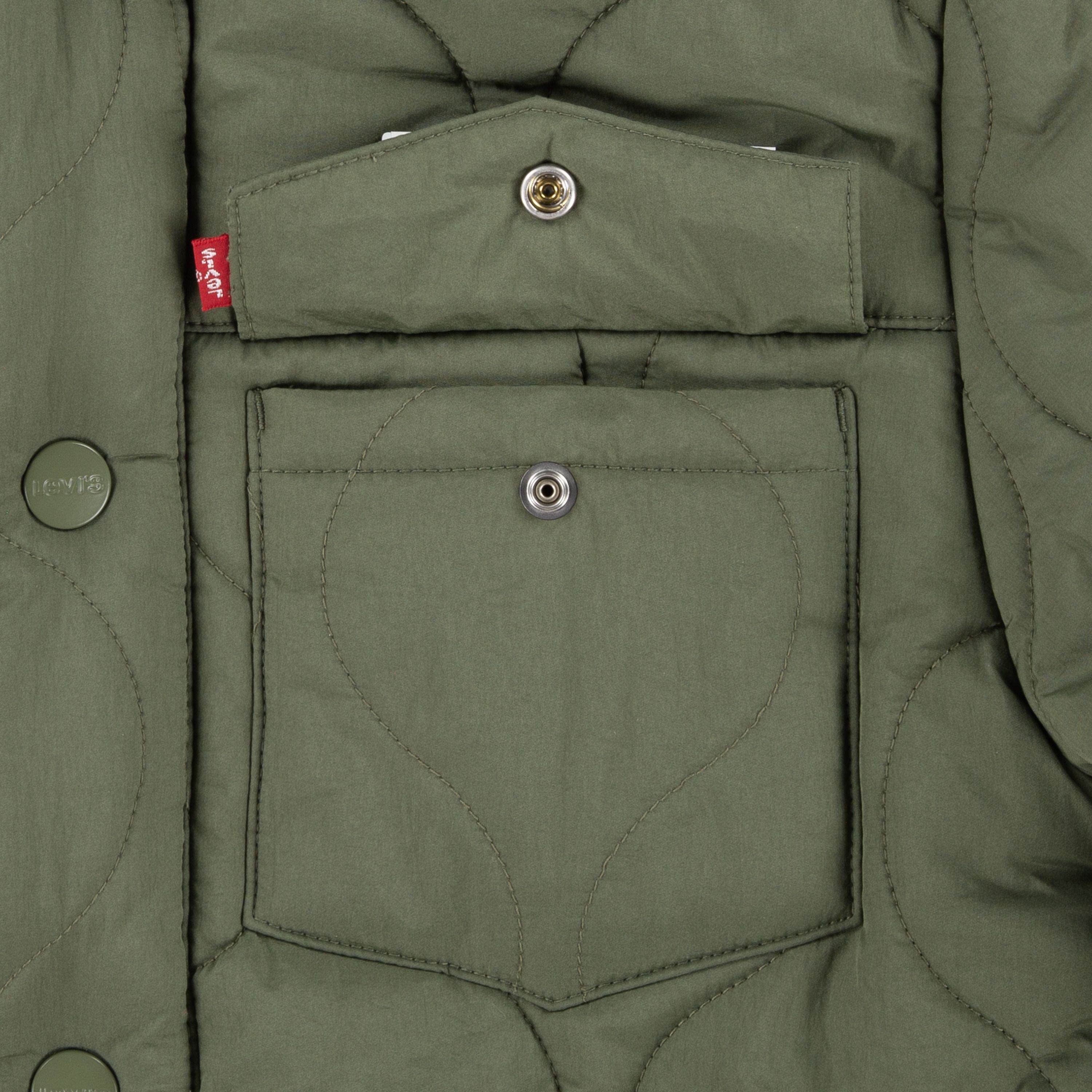 Quilted Trucker Jacket Big Boys 8-20 6