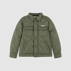 Quilted Trucker Jacket Big Boys 8-20 — Four Leaf Clover 4
