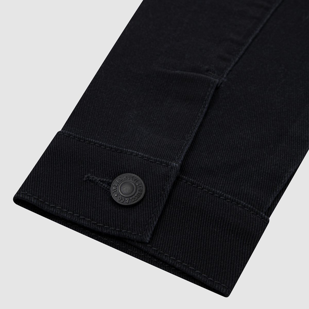 Trucker Jacket Big Boys 8-20 — Black