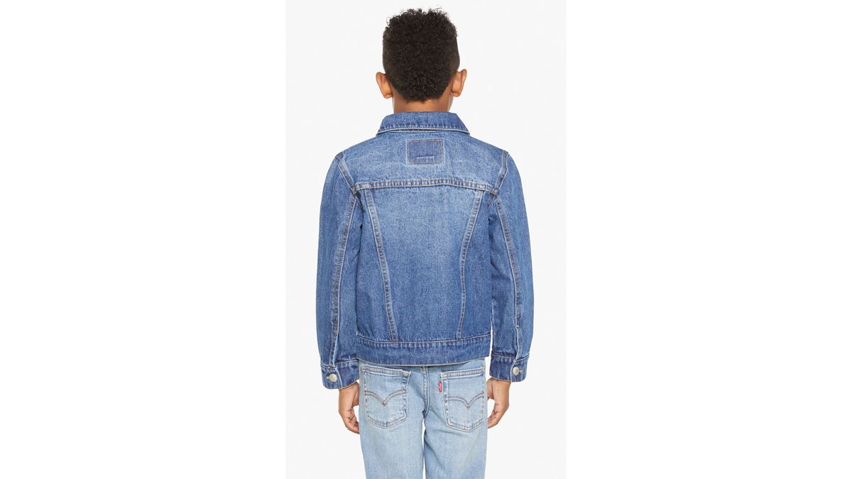 Little Boys Trucker Jacket Little Boys 4-7 — Bristol - Medium Wash