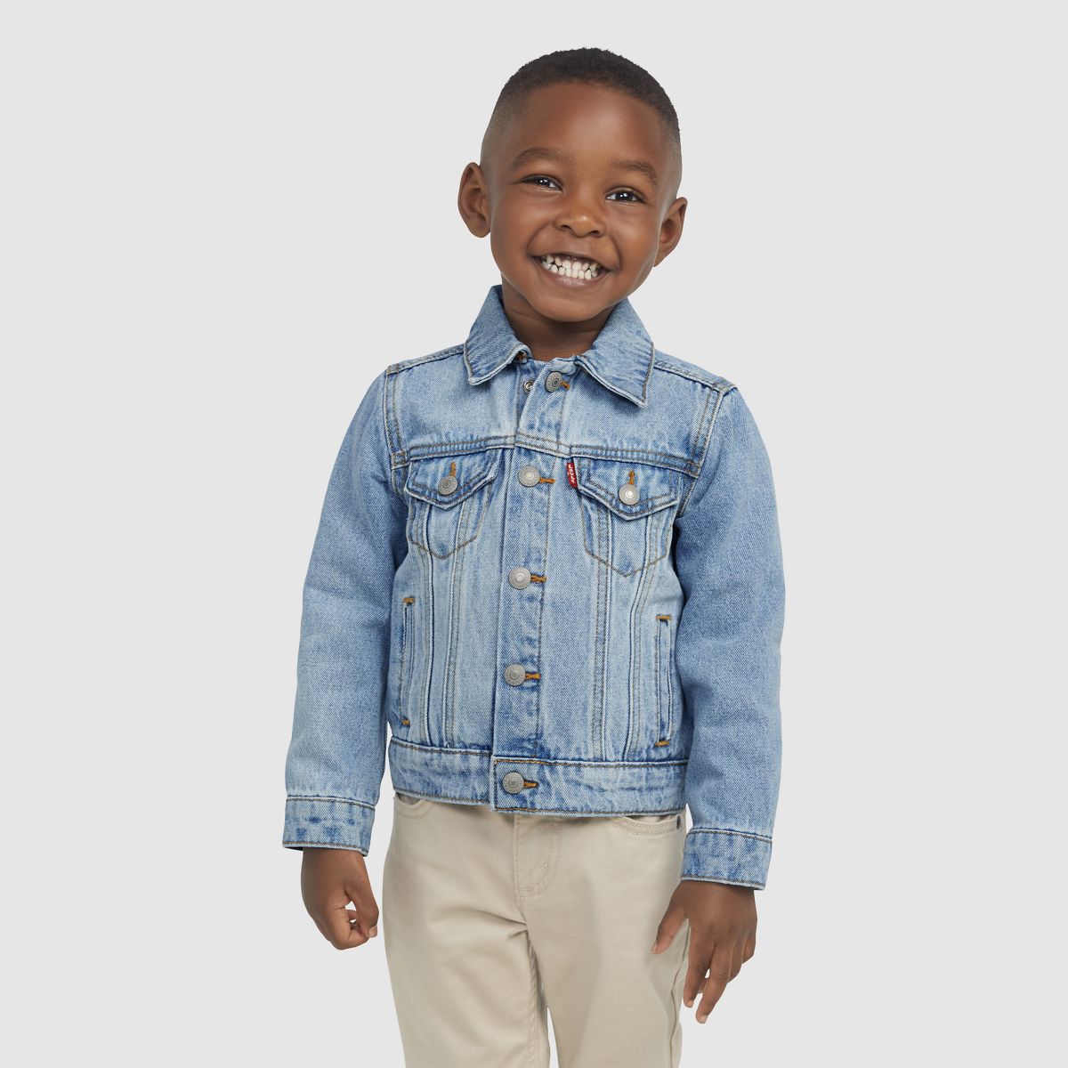 Trucker Jacket Toddler Boys 2T-4T — Alanis - Blue
