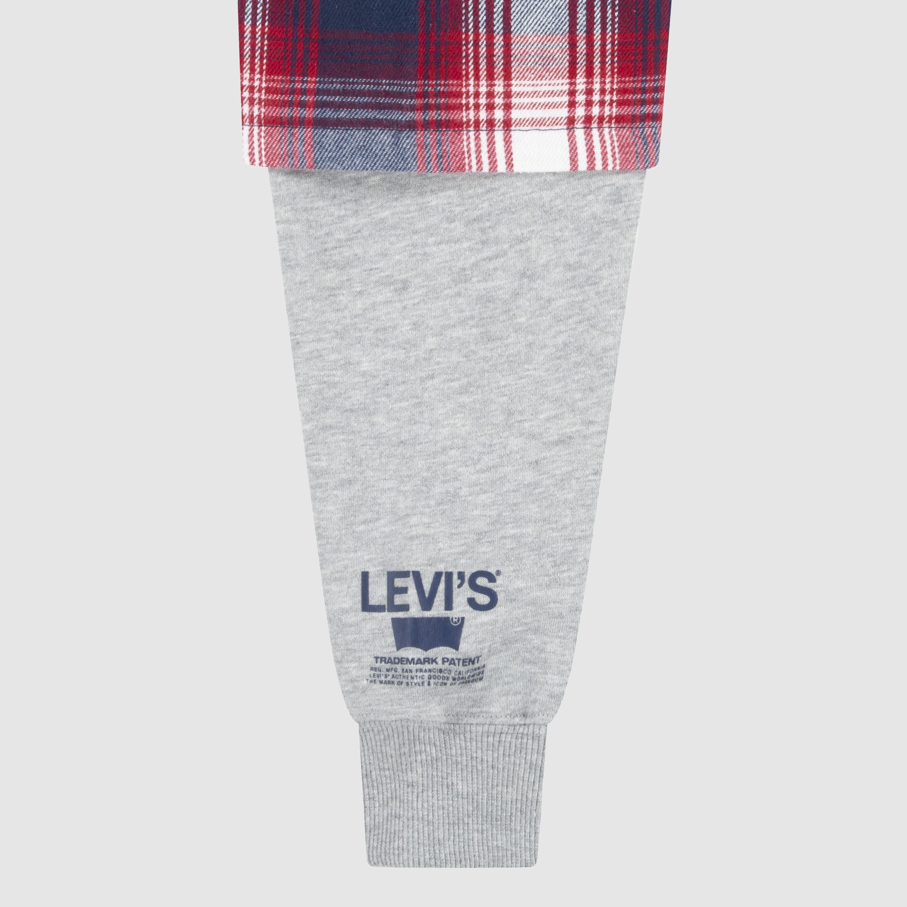 Hooded Woven Shirt Big Boys 8-20 3