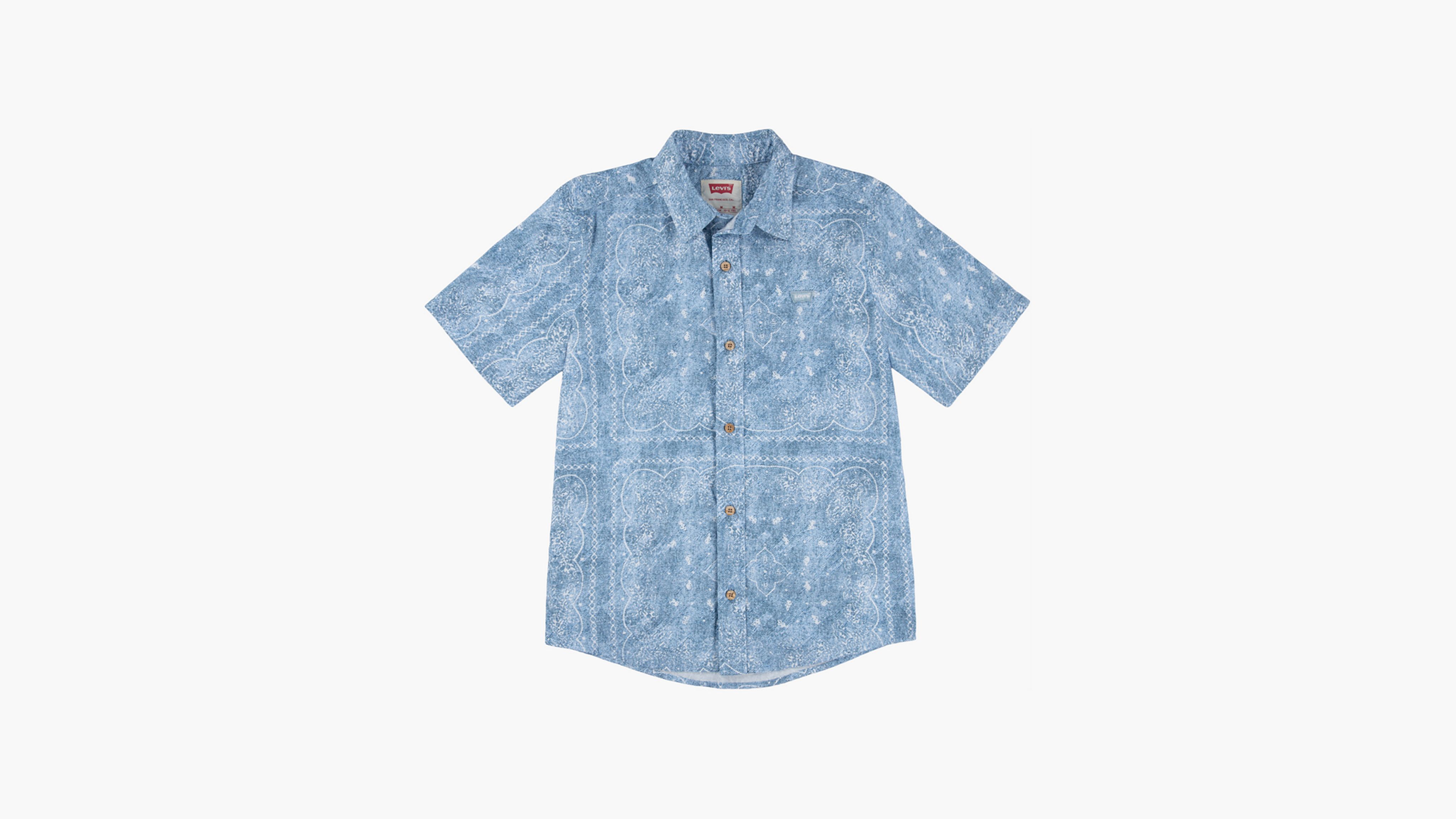 Jacquard Woven Shirt Little Boys 4-7x 1