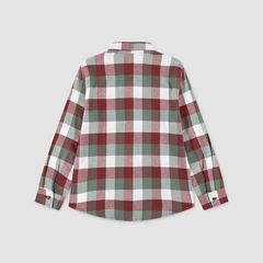 Buffalo Check Flannel Shirt Big Boys 8-20 — Red 5