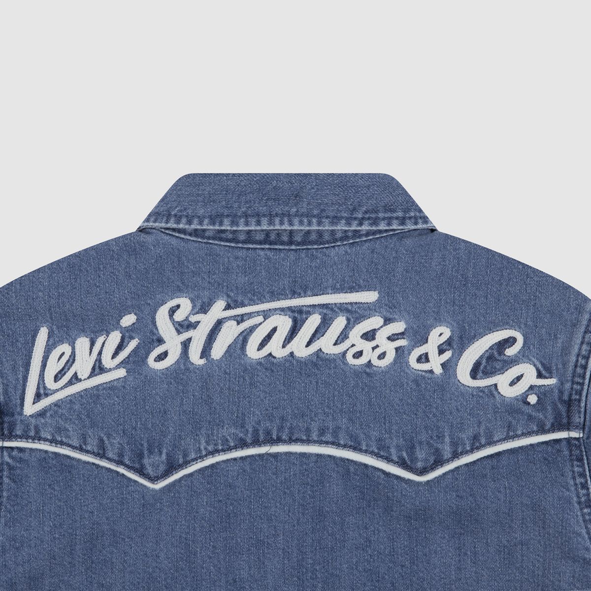 Logo Western Shirt Big Boys 8-20 — Tarnation - Blue