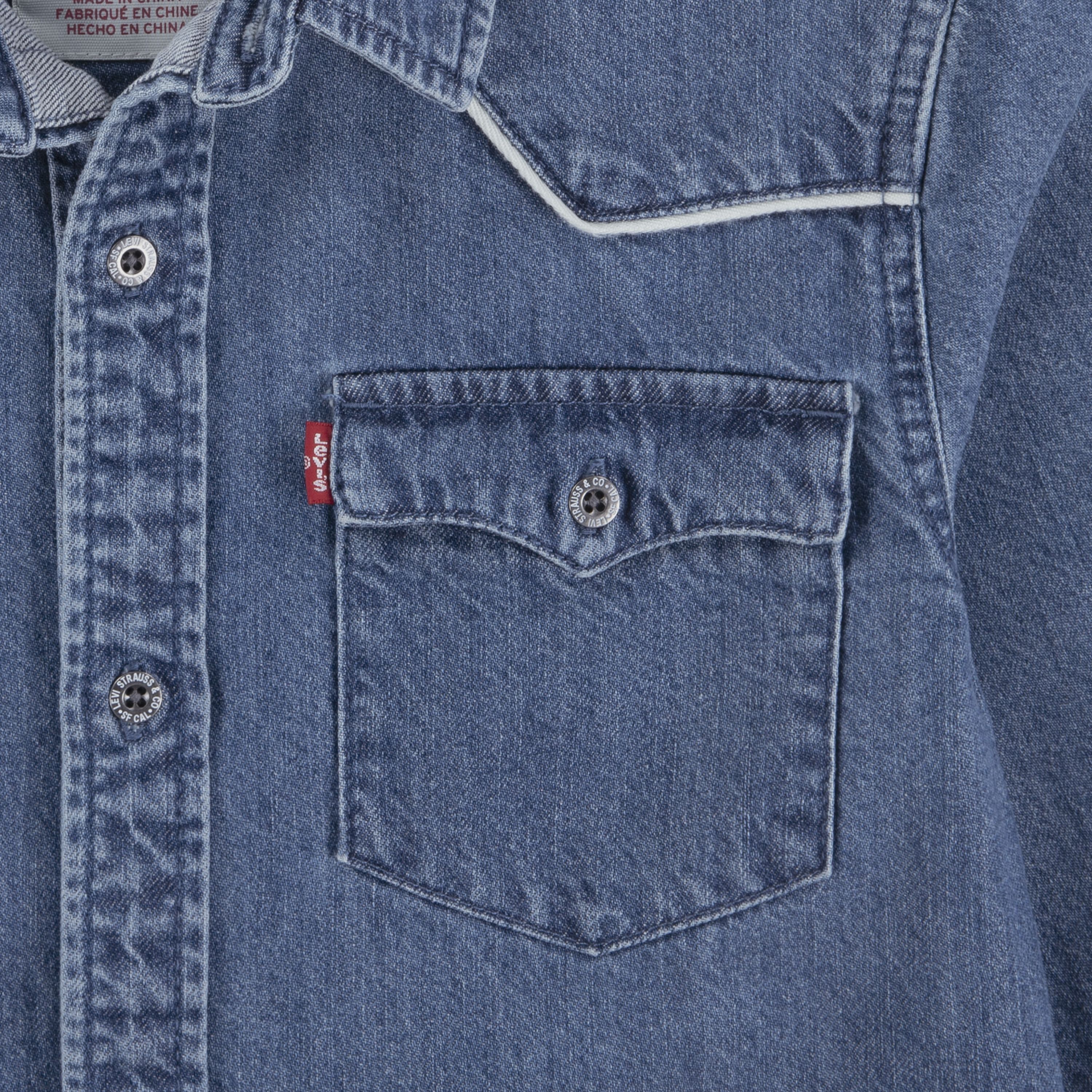Logo Western Shirt Big Boys 8-20 5