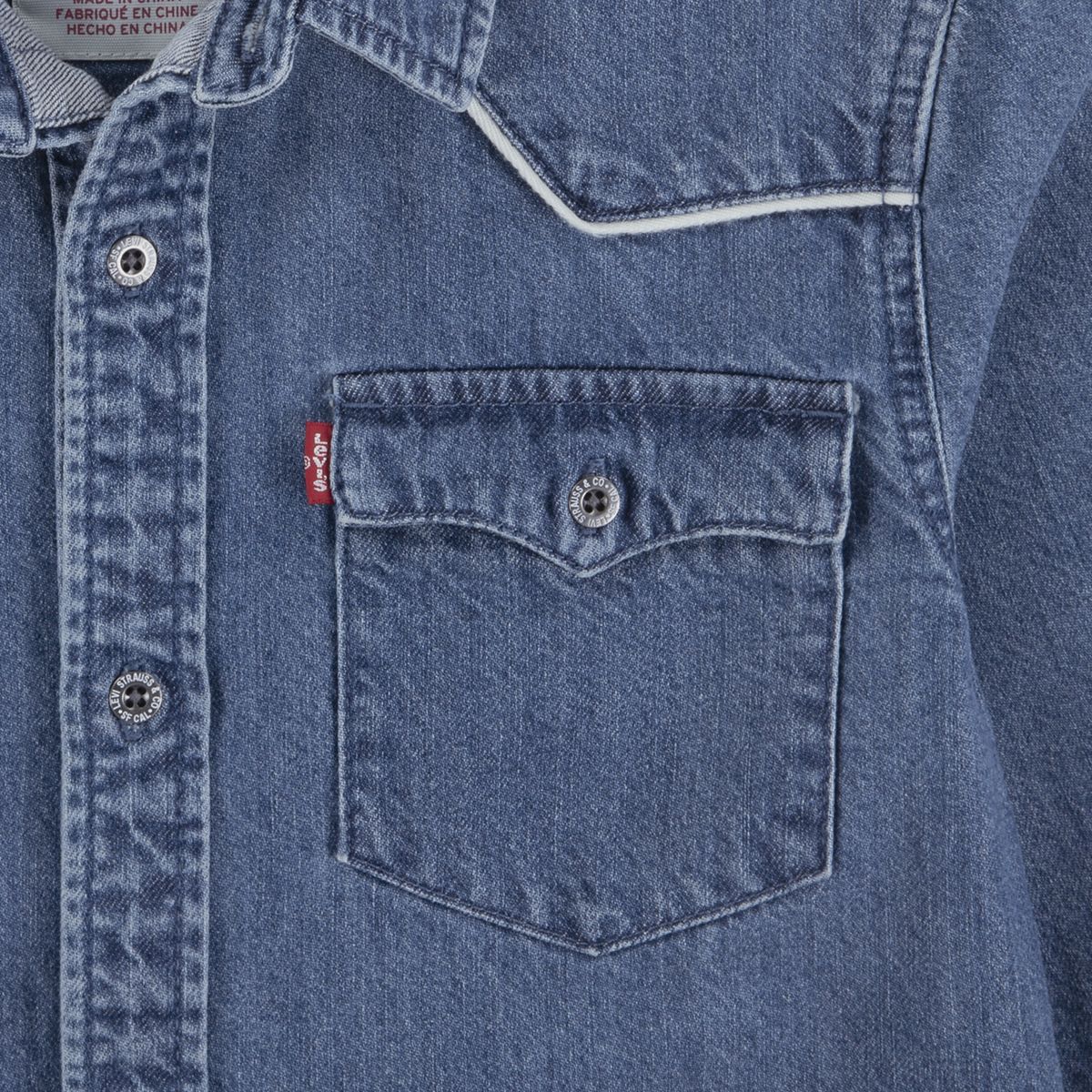 Logo Western Shirt Big Boys 8-20 — Tarnation - Blue