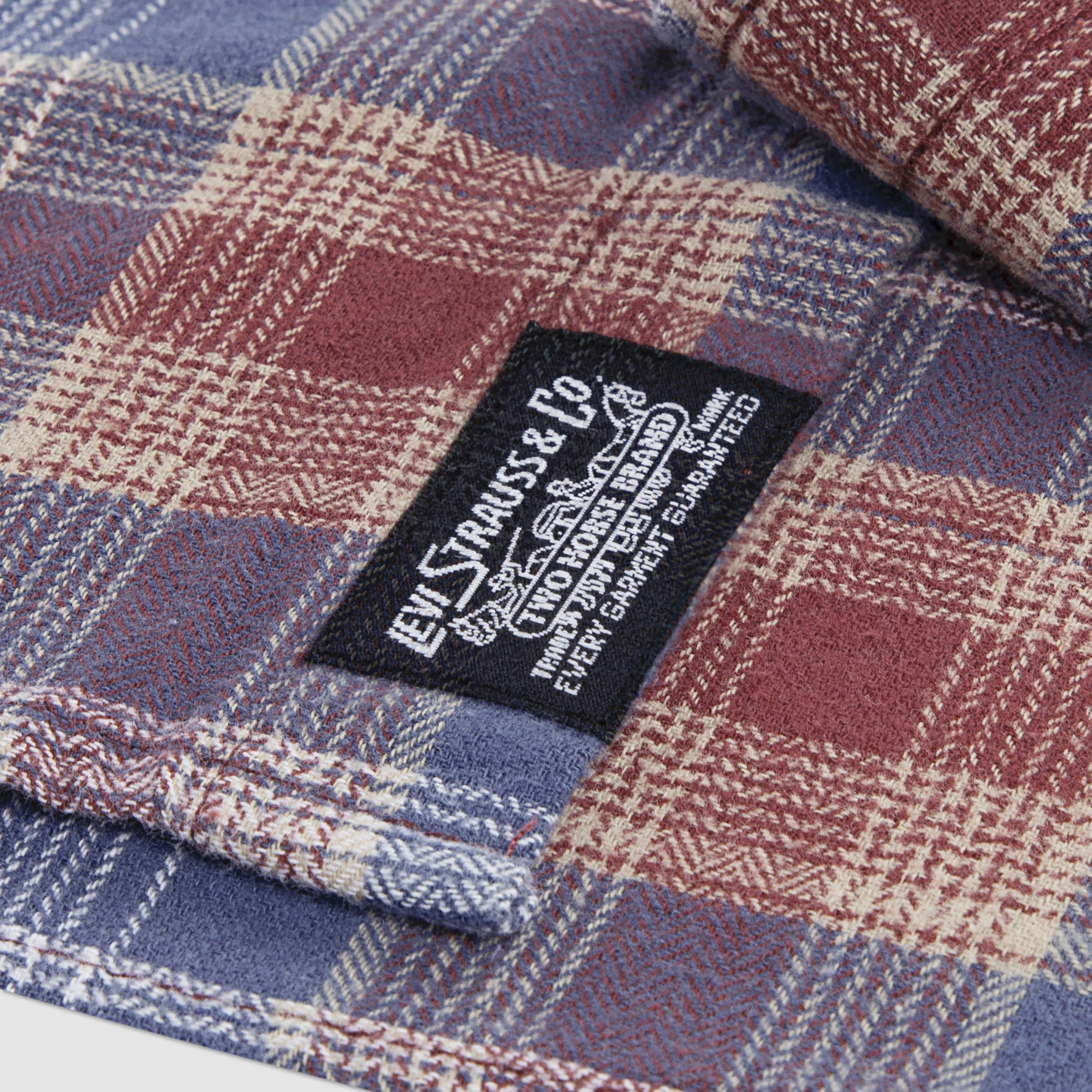 Indigo Plaid Twill Shirt 7