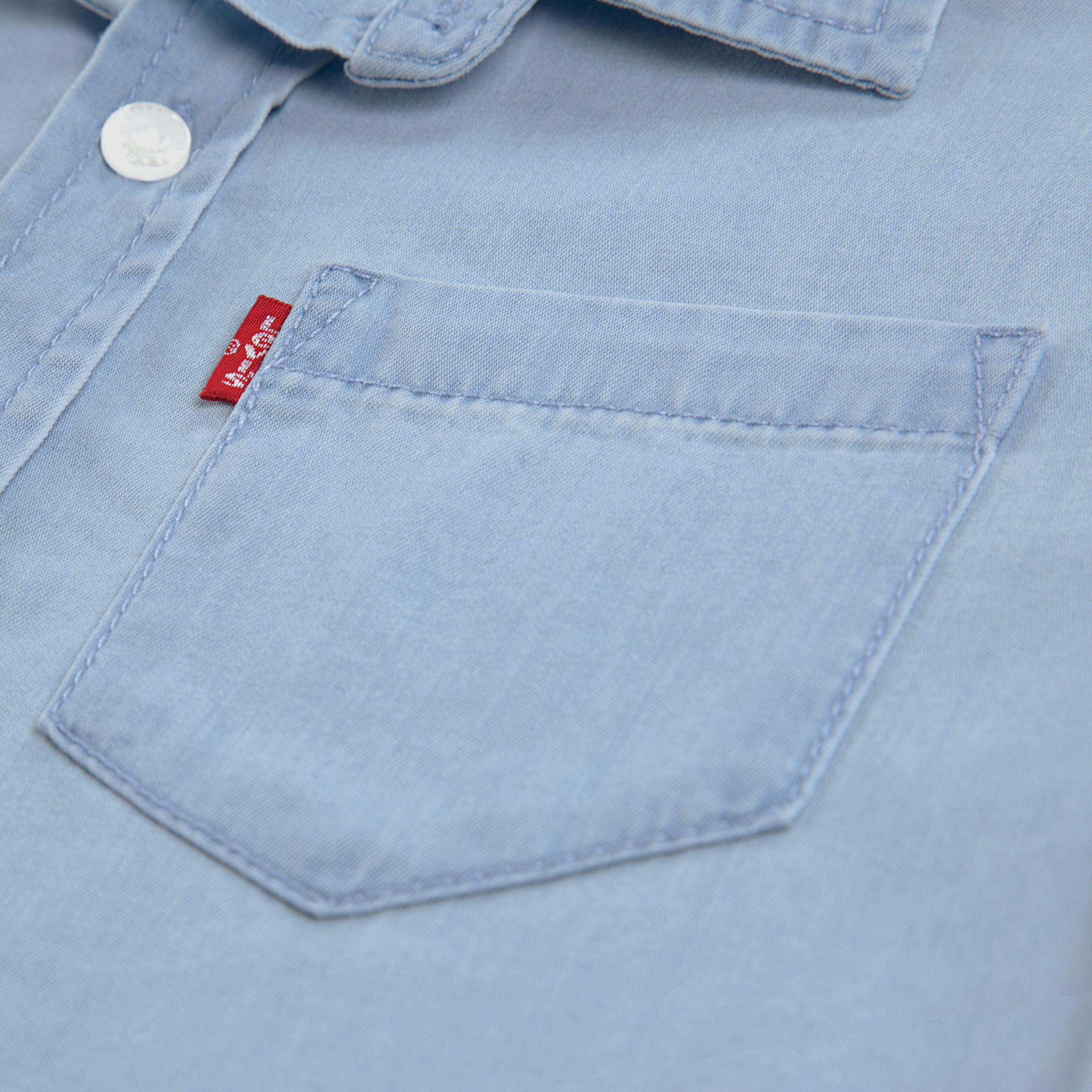 Short Sleeve Woven Shirt Little Boys 4-7 6