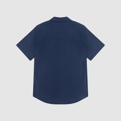 Short Sleeve Woven Shirt Big Boys 8-20 — Dress Blues - Blue 6