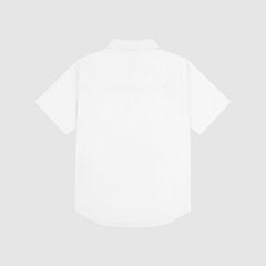 Short Sleeve Woven Shirt Big Boys 8-20 — White 5