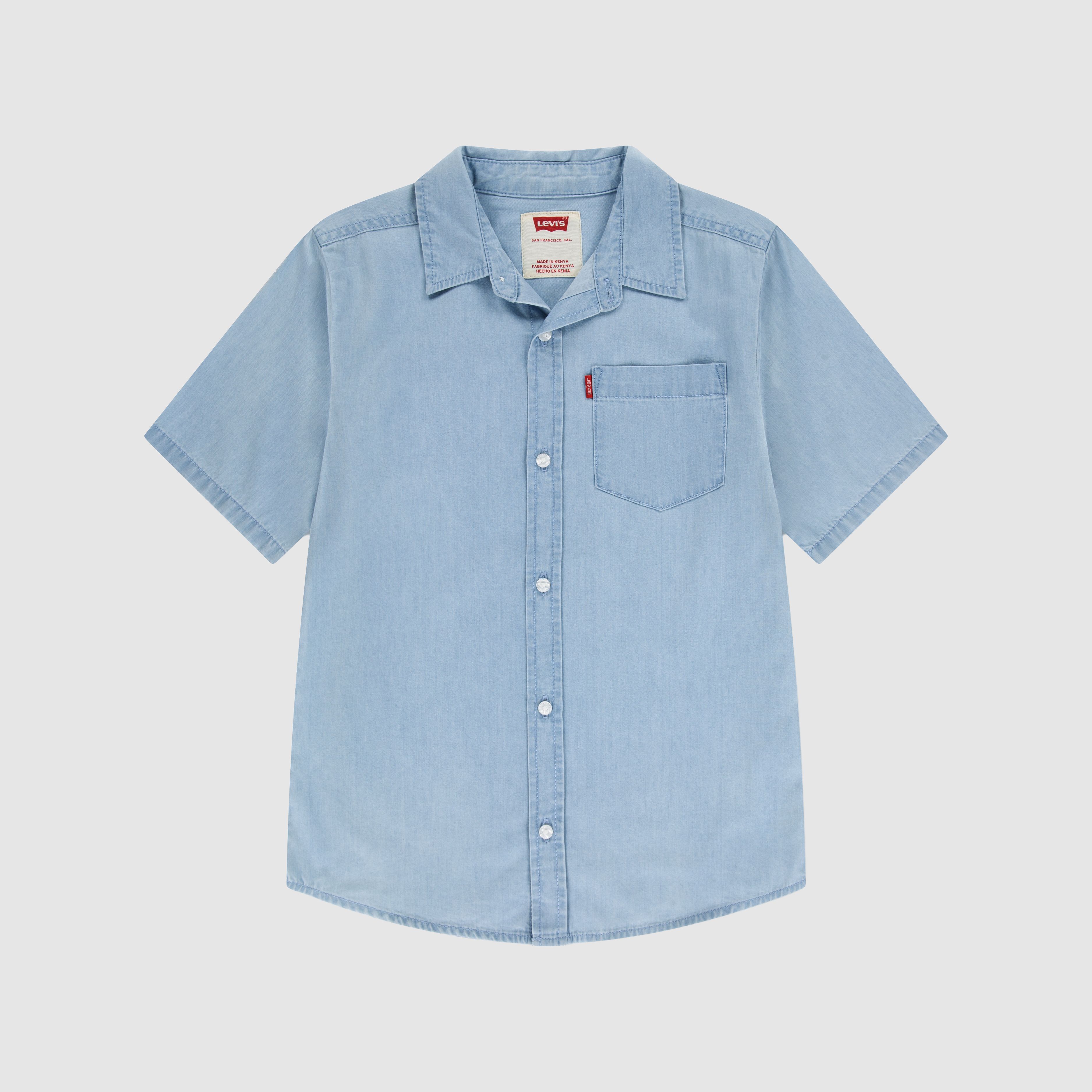 Short Sleeve Woven Shirt 1