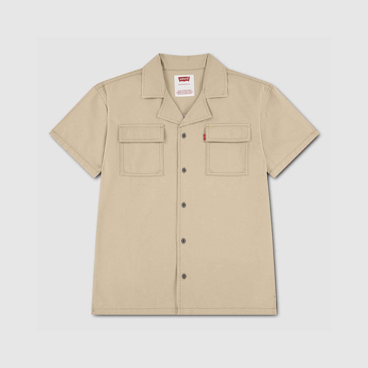 Utility Shirt Little Boys 4-7 — Fields Of Rye - Brown