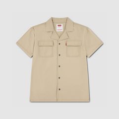 Utility Shirt Little Boys 4-7 — Fields Of Rye - Brown 1