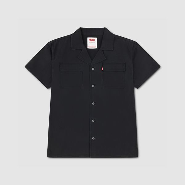 Utility Shirt Little Boys 4-7 — Jet Black - Black