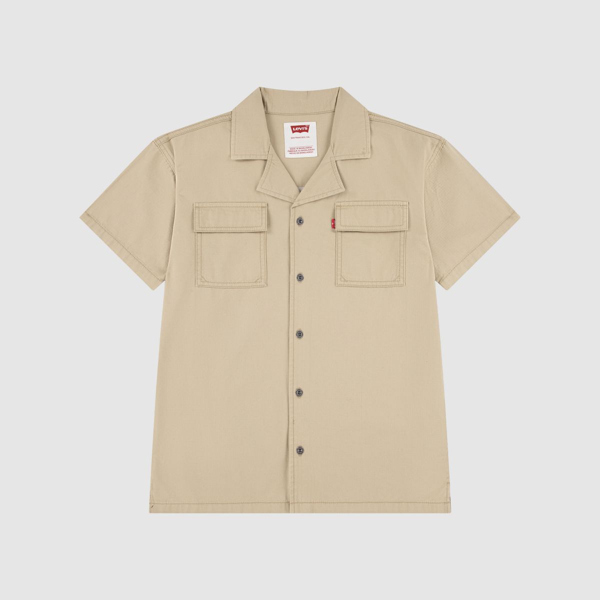 Utility Shirt Big Boys 8-20 — Fields Of Rye - Brown