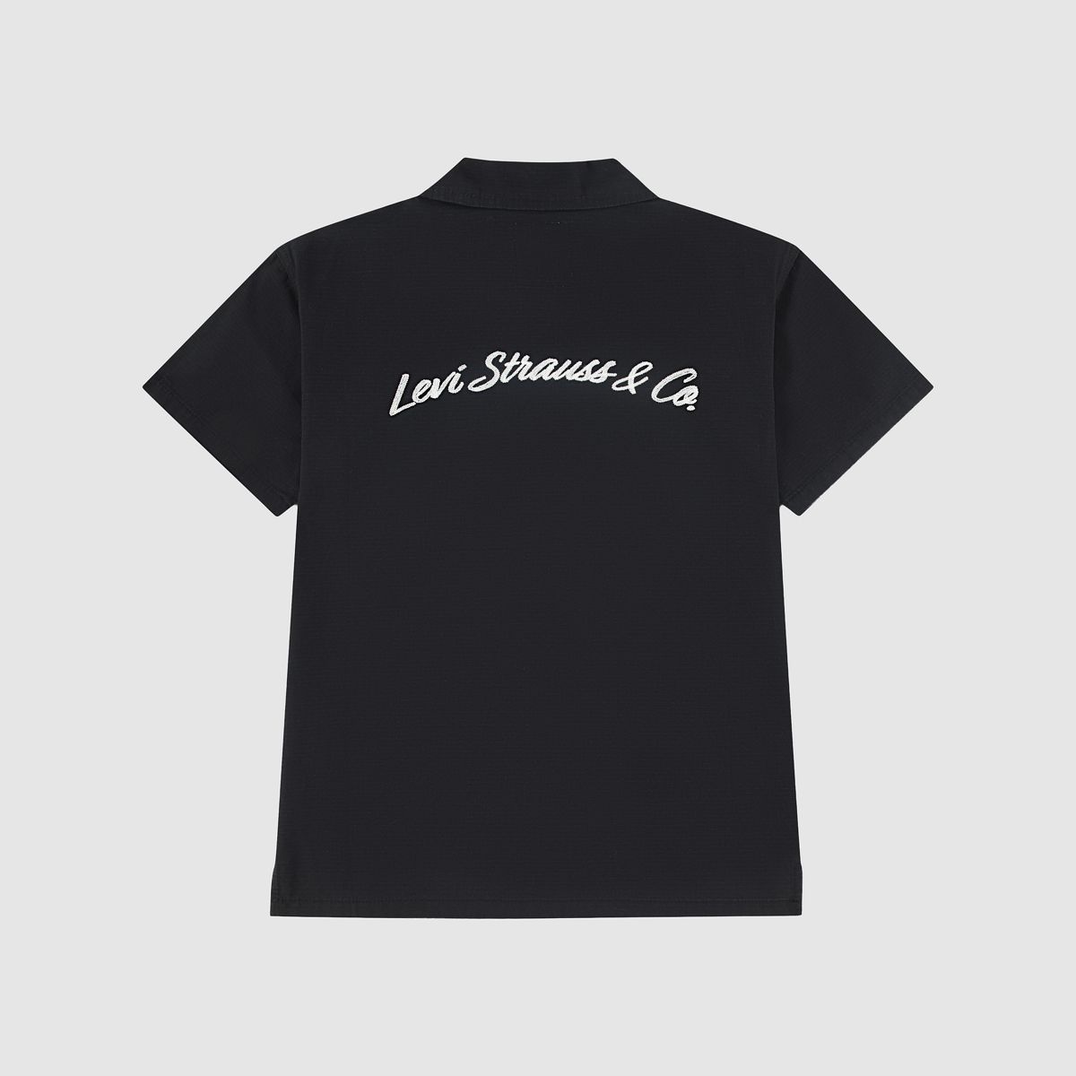 Utility Shirt Big Boys 8-20 — Jet Black - Black