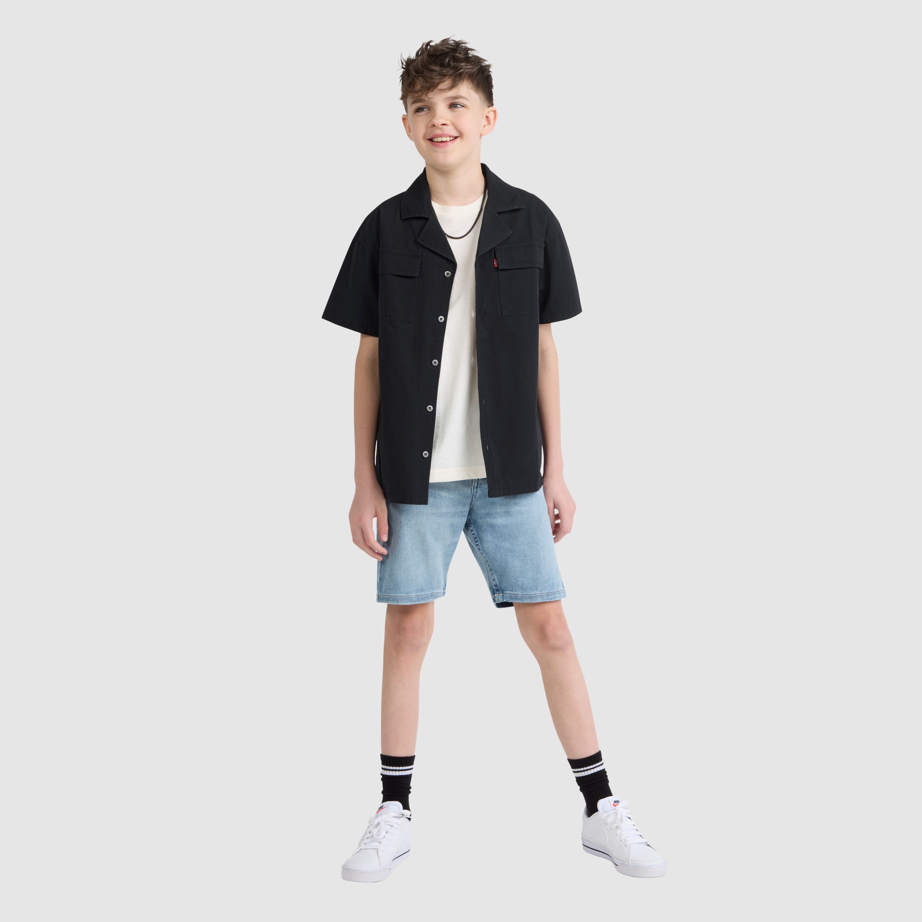 Utility Shirt Big Boys 8-20 1