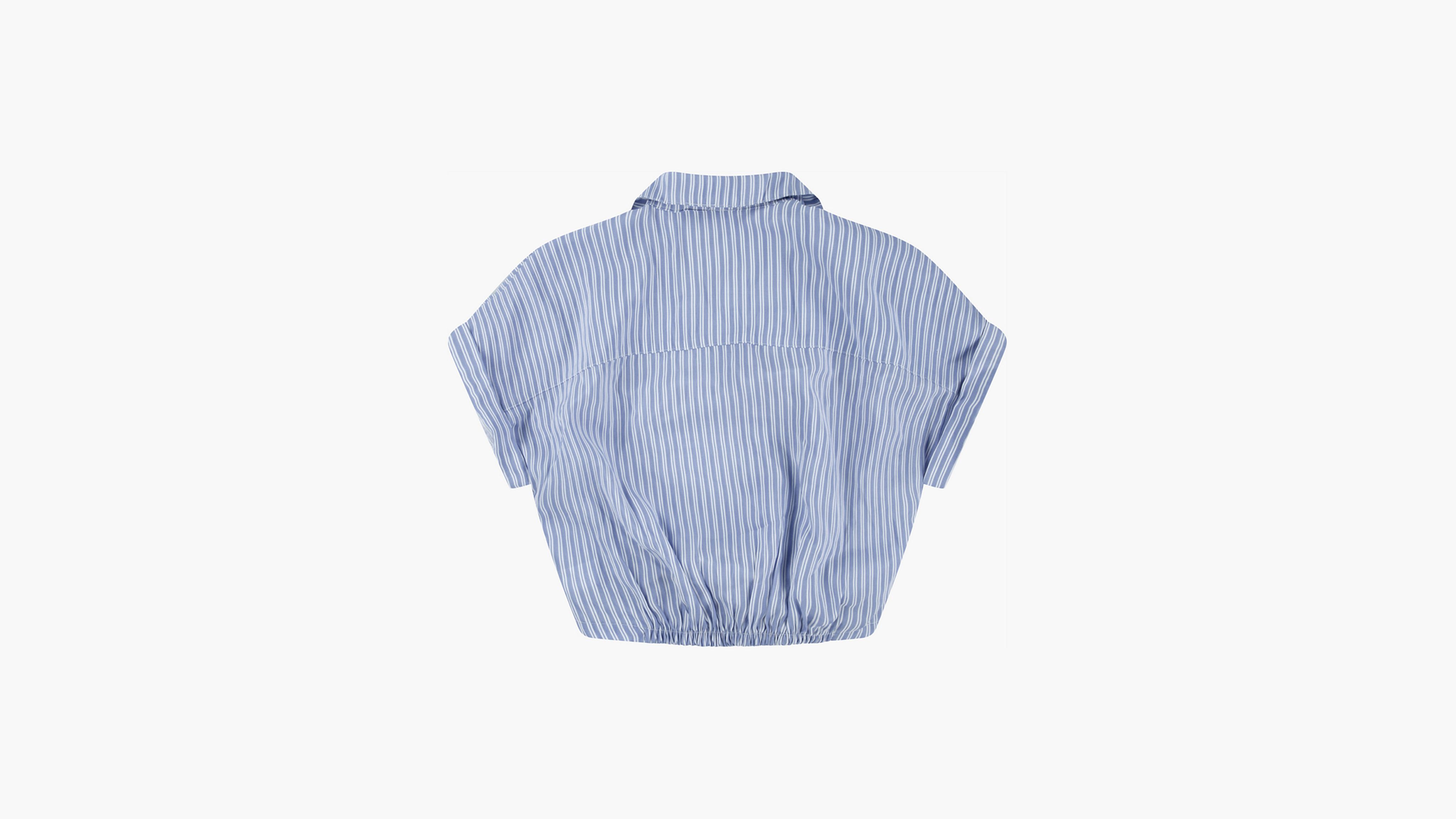 Twist Button Up Top Big Girls S-XL 2