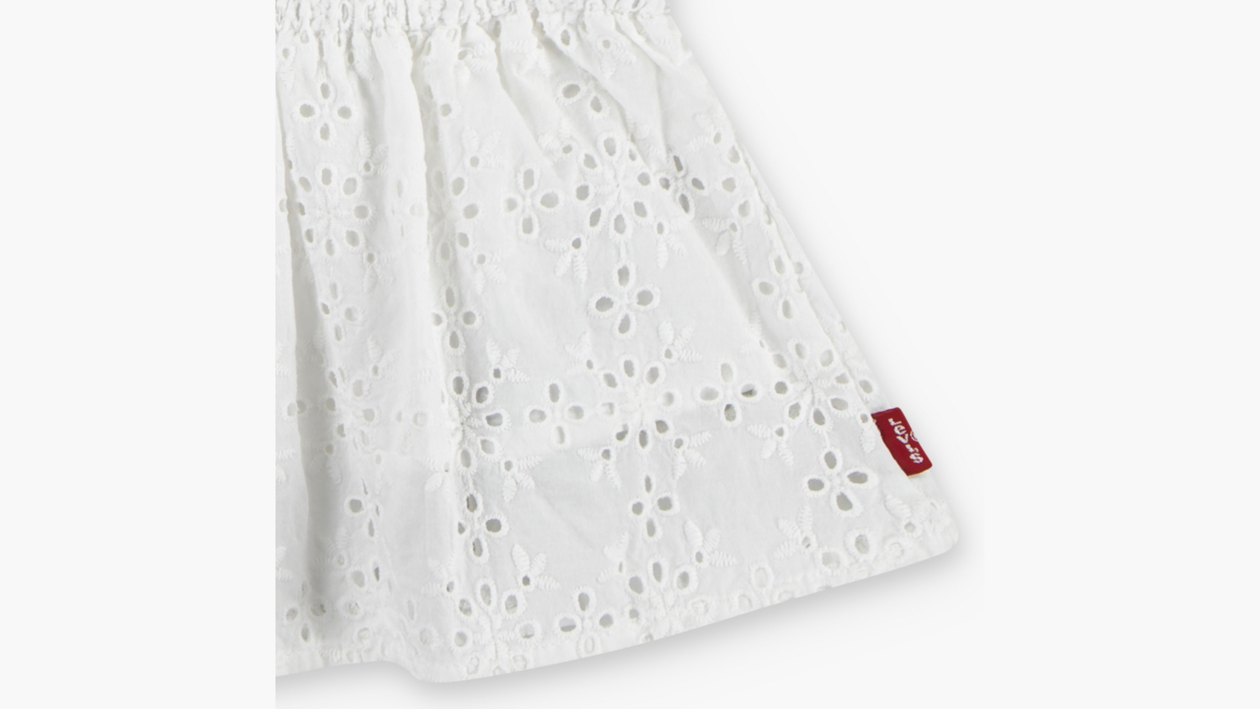 Eyelet Puff Sleeve Top Big Girls S-XL 4