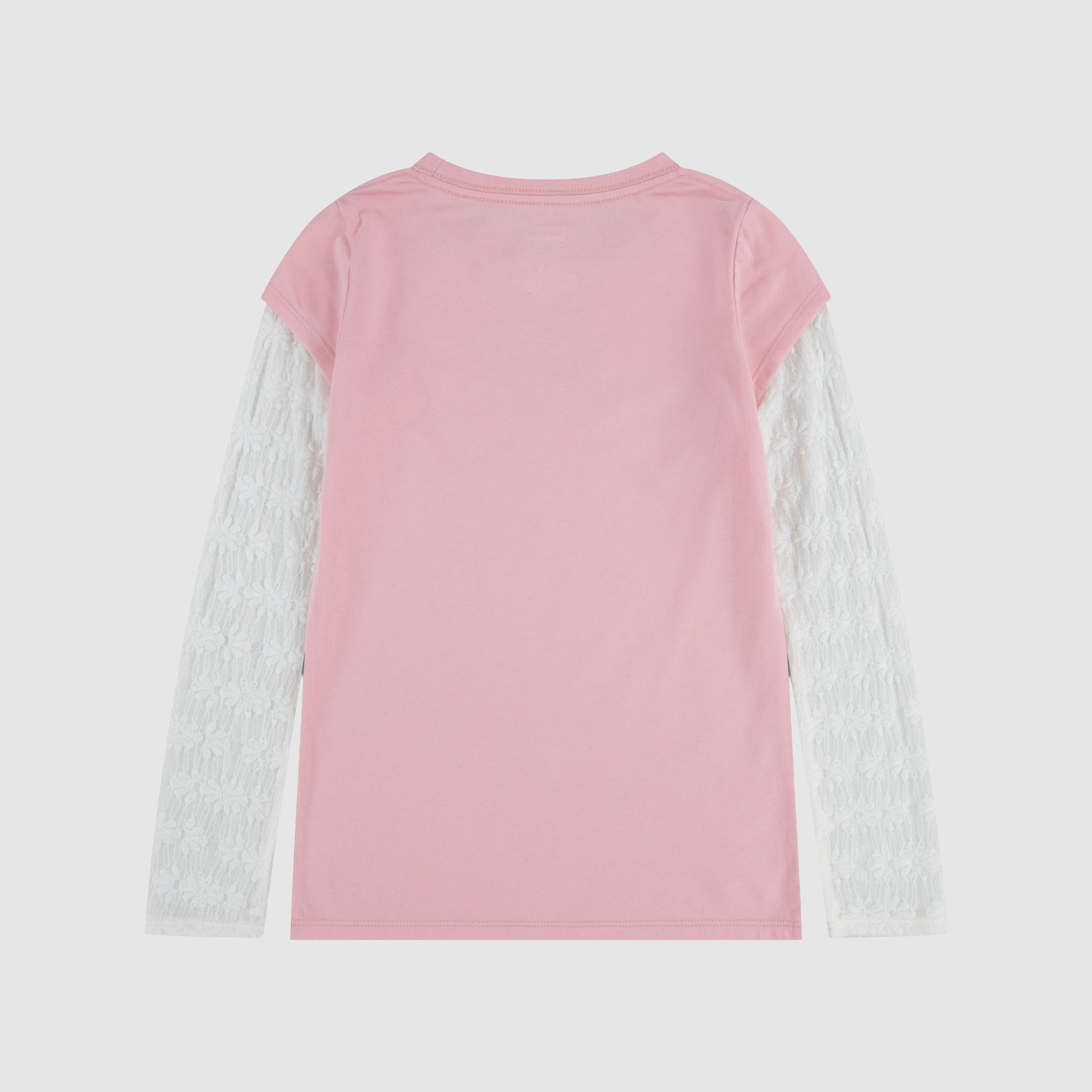 Twofer Longsleeve Knit Top Little Girls 4-6X 2