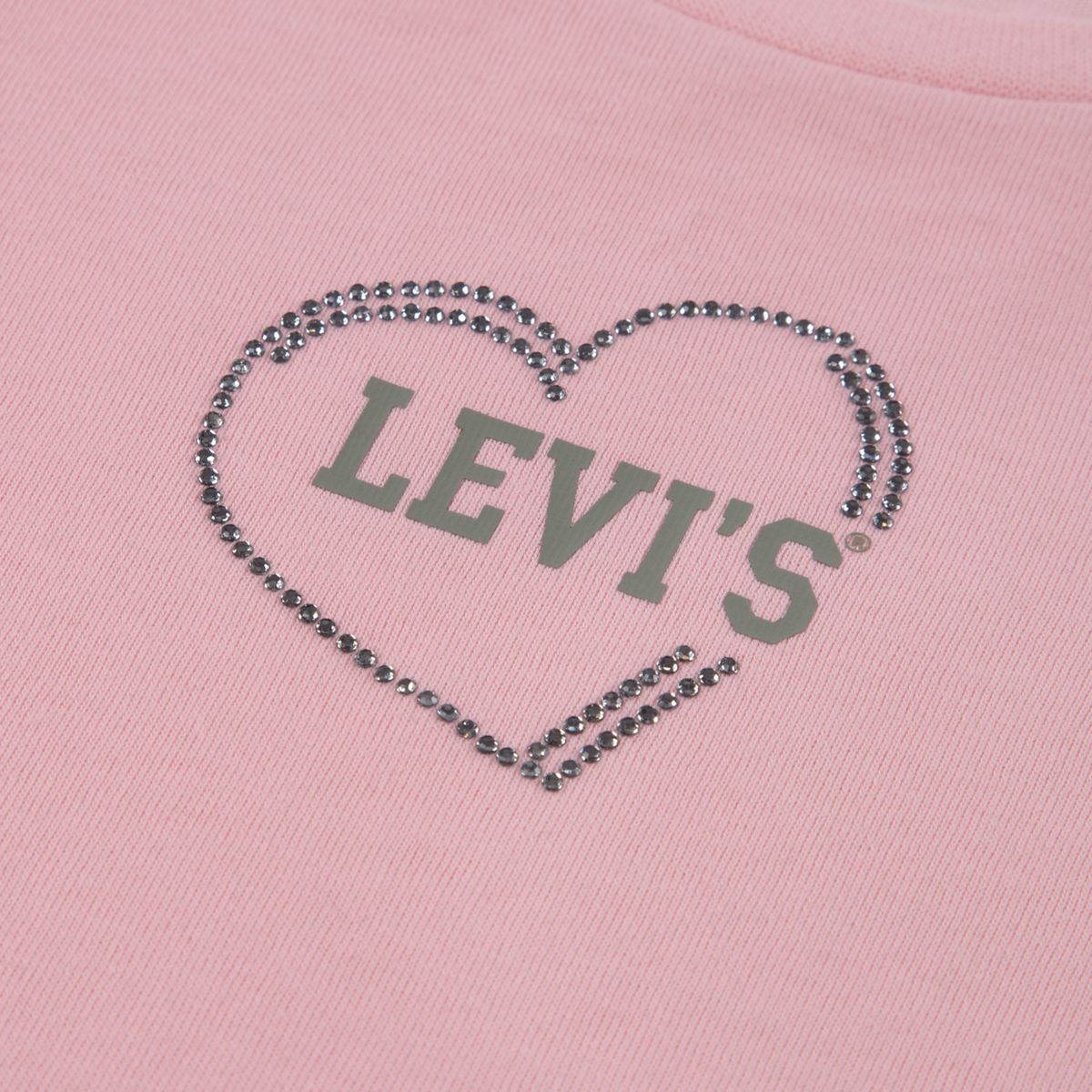 Twofer Longsleeve Knit Top Little Girls 4-6X — Powder Pink - Pink