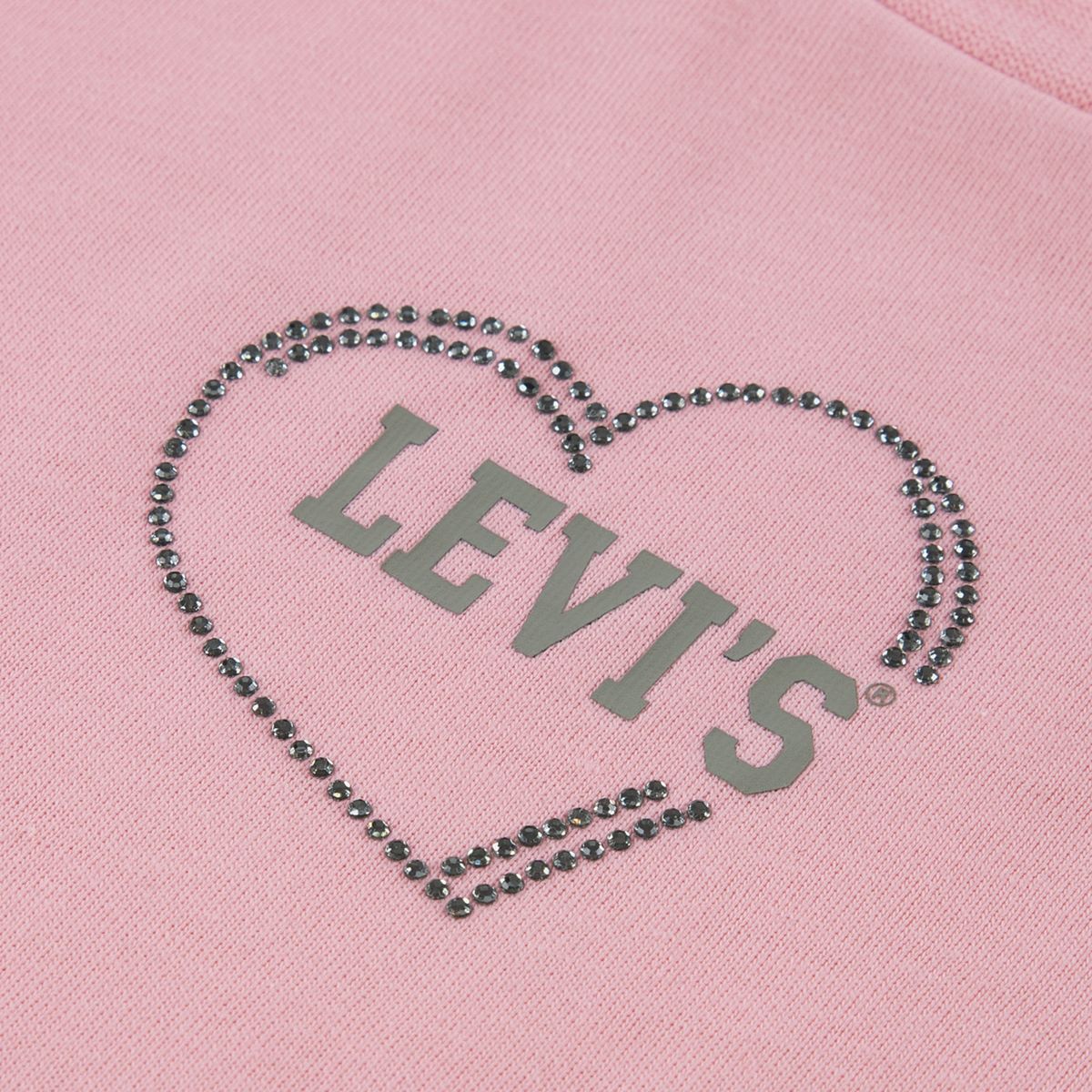 Twofer Longsleeve Knit Top Big Girls 7-16 — Powder Pink - Pink