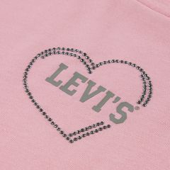 Twofer Longsleeve Knit Top Big Girls 7-16 — Powder Pink - Pink 3