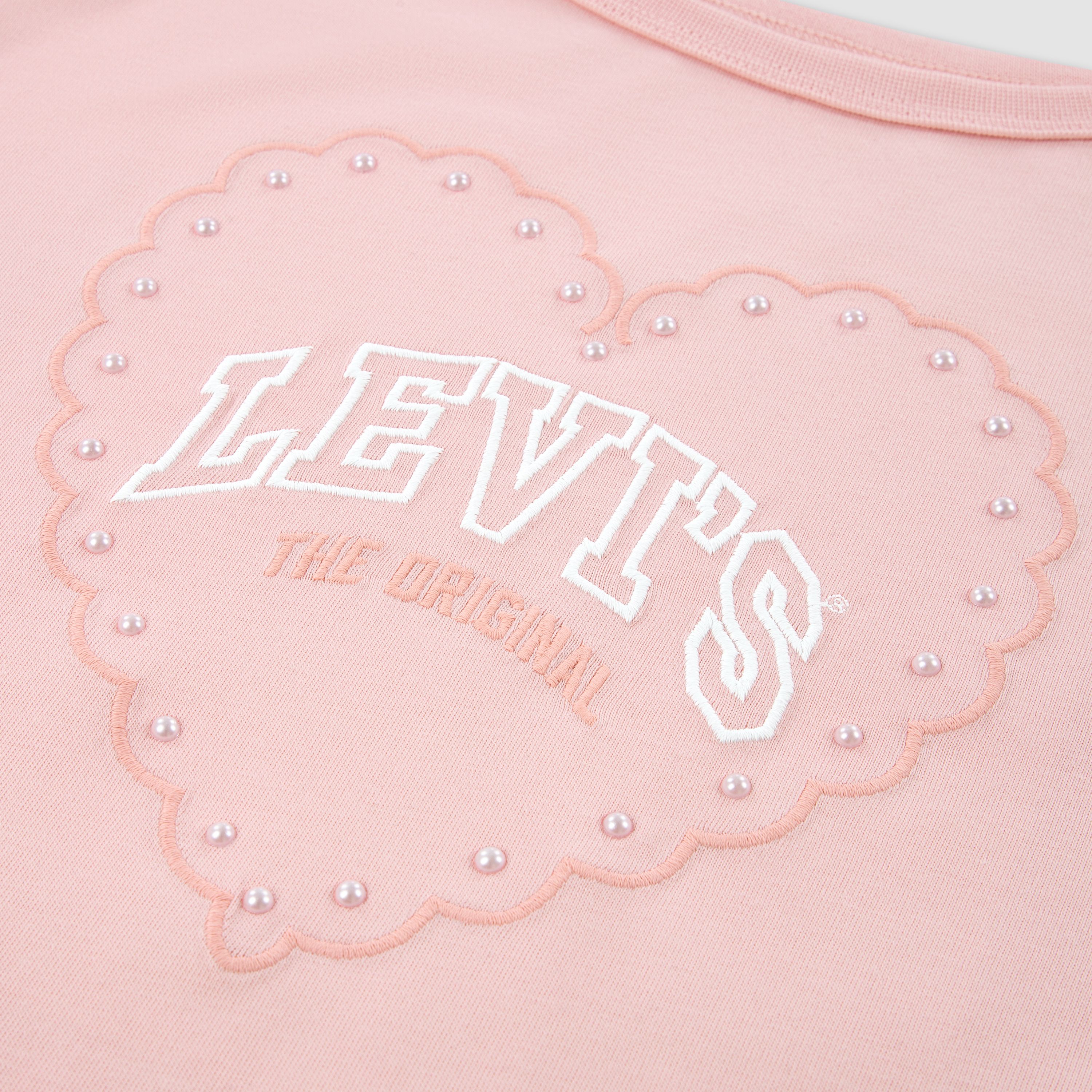 Longsleeve Heart Knit Top Big Girls 7-16 3