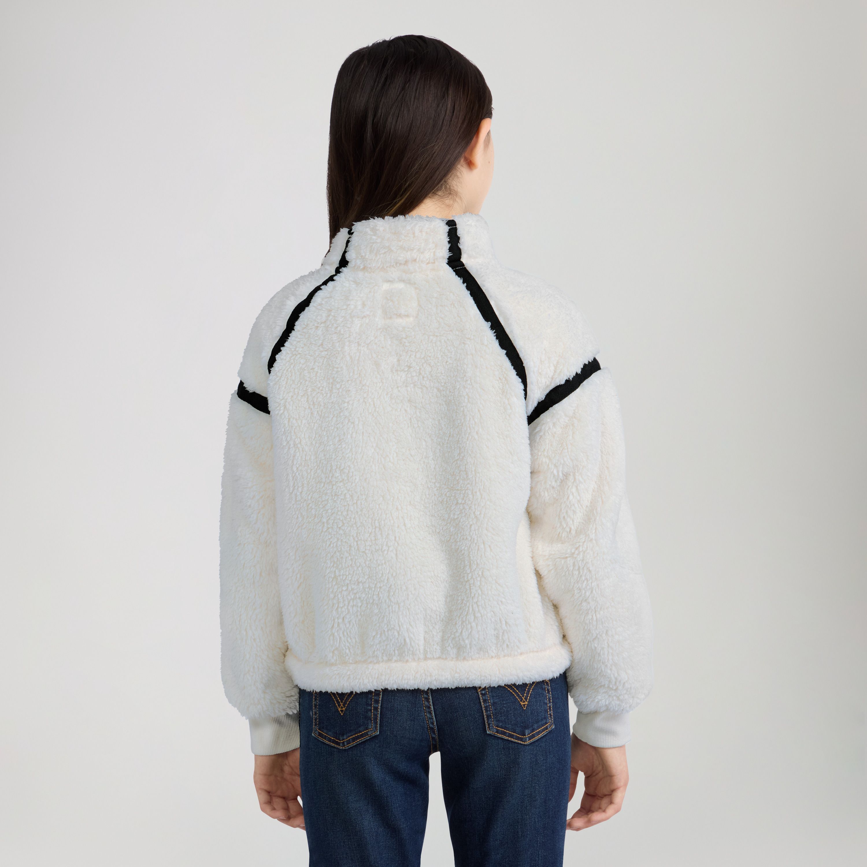 Sherpa Half Zip Big Girls 7-16 3