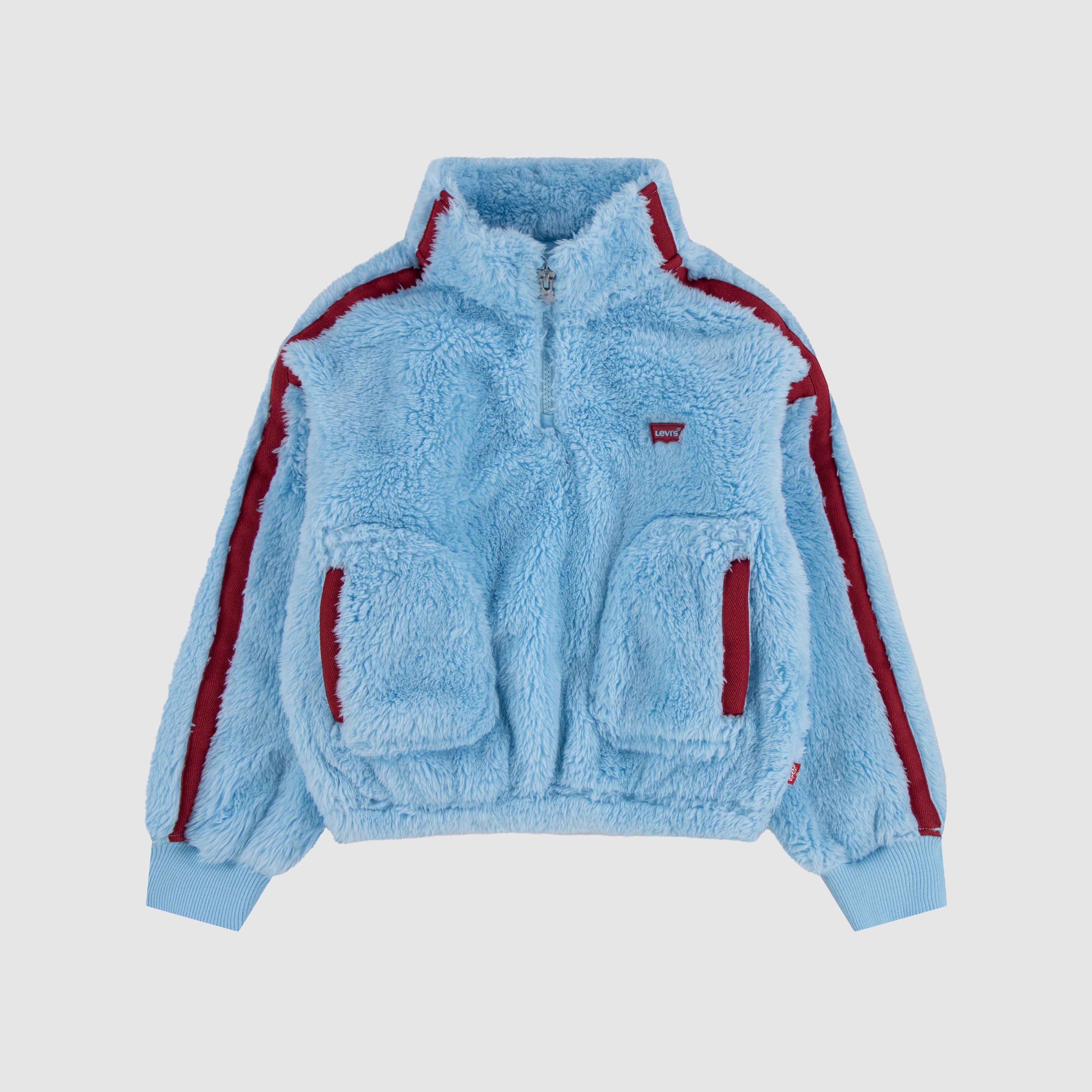 Sherpa Half Zip Little Girls 4-6X 5