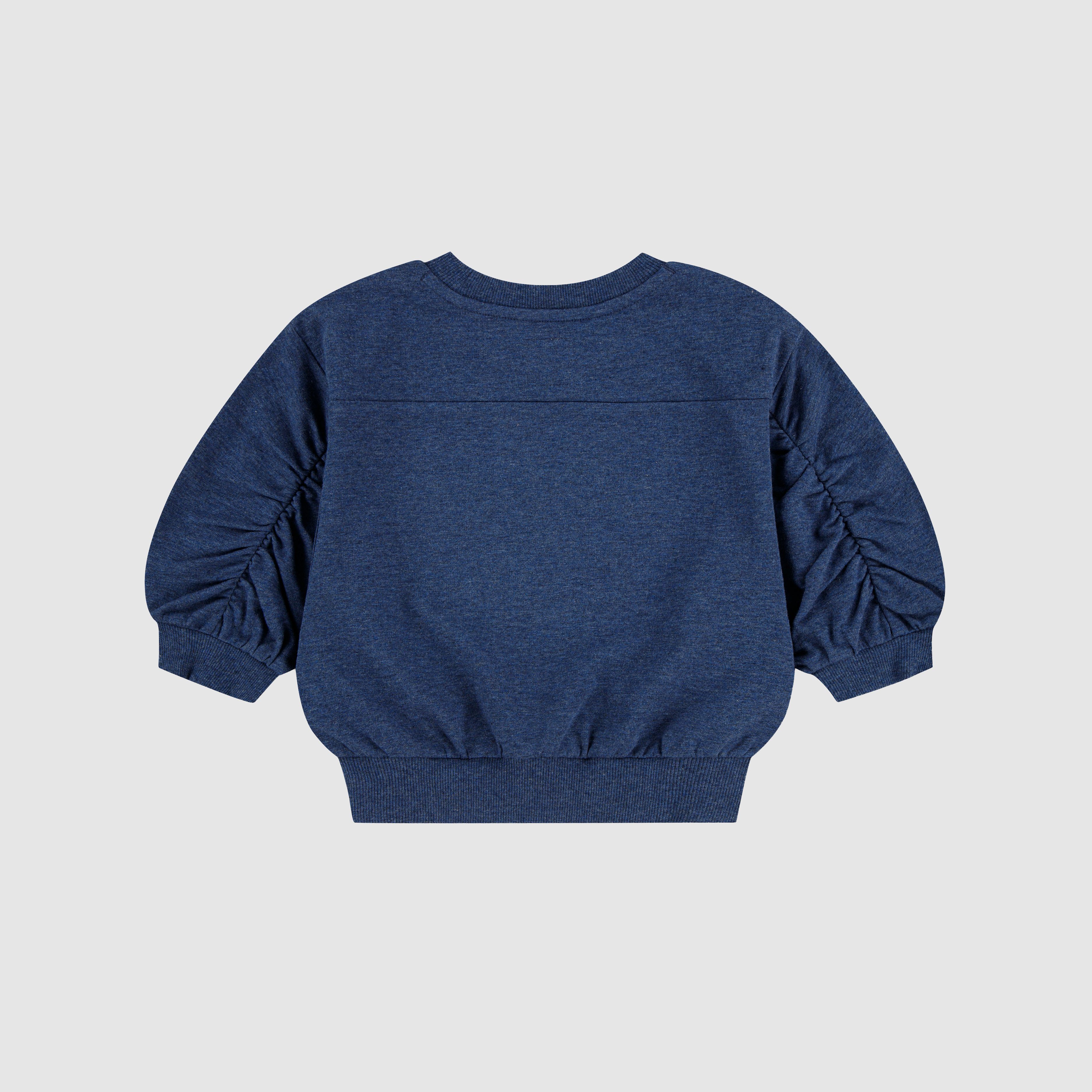 Cinched Sleeve Knit Top Little Girls 4-6X 2