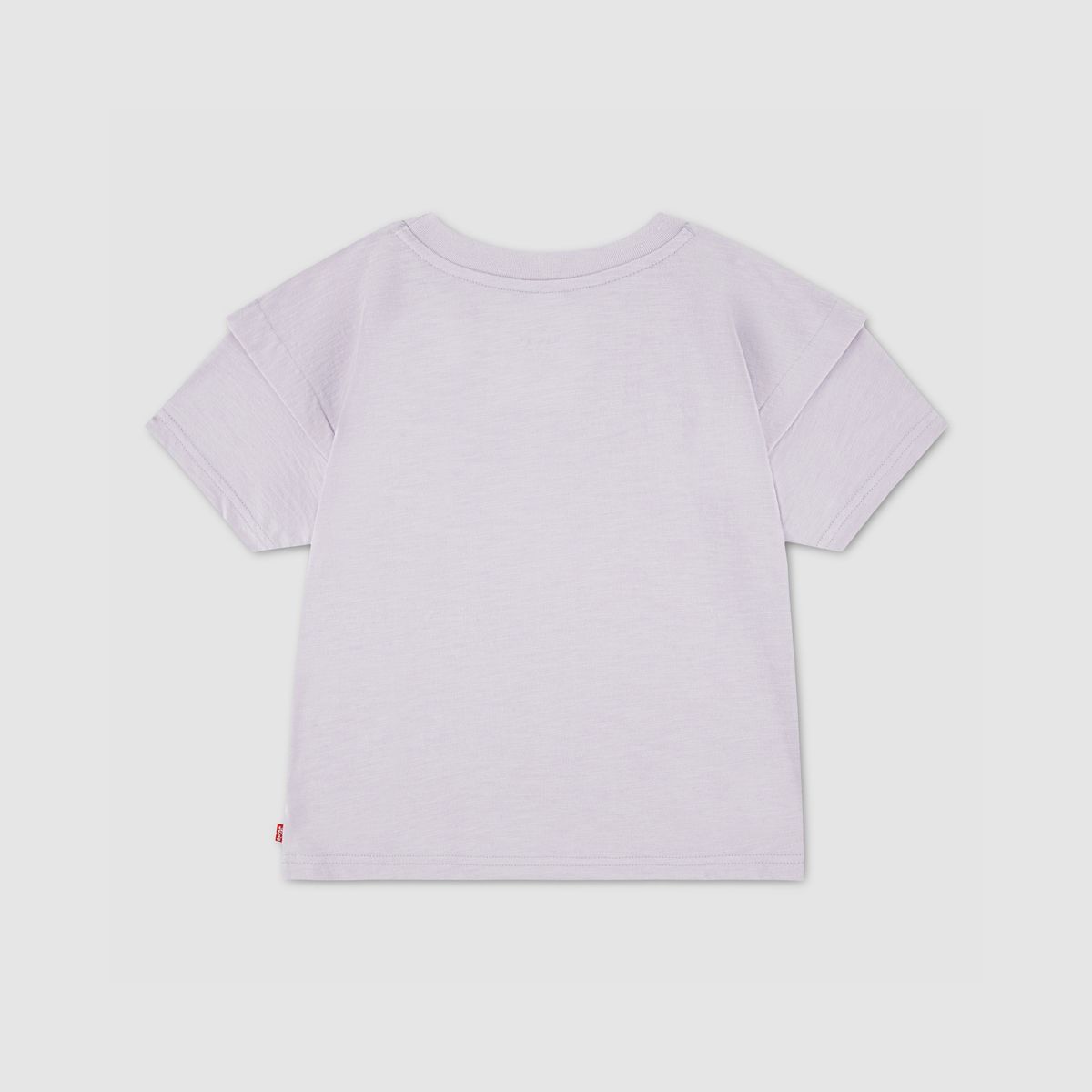 Double Sleeve Knit Top Little Girls 4-6X — Lavender Blue - Purple