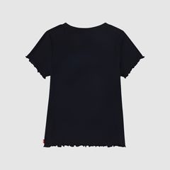 Disco Ball Knit Top Big Girls 7-16 — Anthracite - Black 5